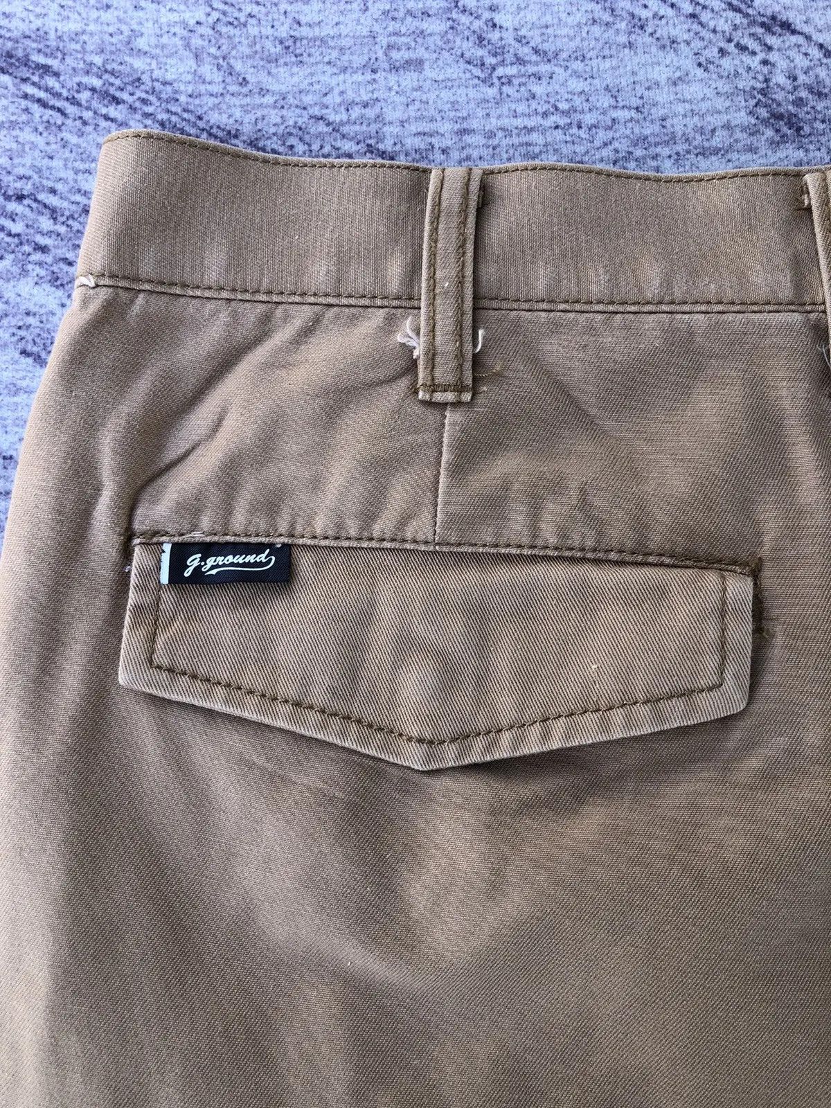 Japanese Brand × Vintage Cargo g.ground Plain 6 Pocket Tactical Pants Size US 33 - 11 Thumbnail