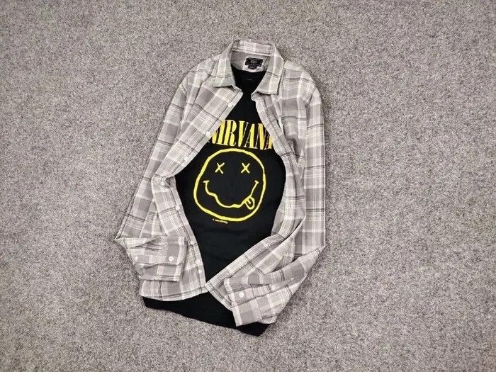 Flannel × Vintage Vintage Flannel Shirt Travis Scott Y2K USA Style Size US M / EU 48-50 / 2 - 4 Thumbnail