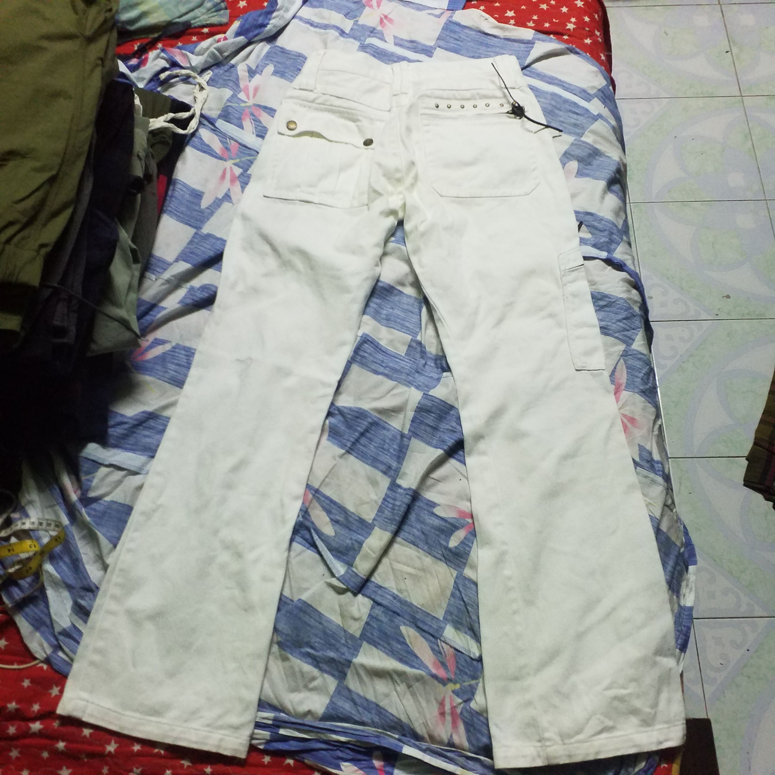 Other BA TSU STUDIO FLARE CARGO JEANS Size 29" - 3 Thumbnail