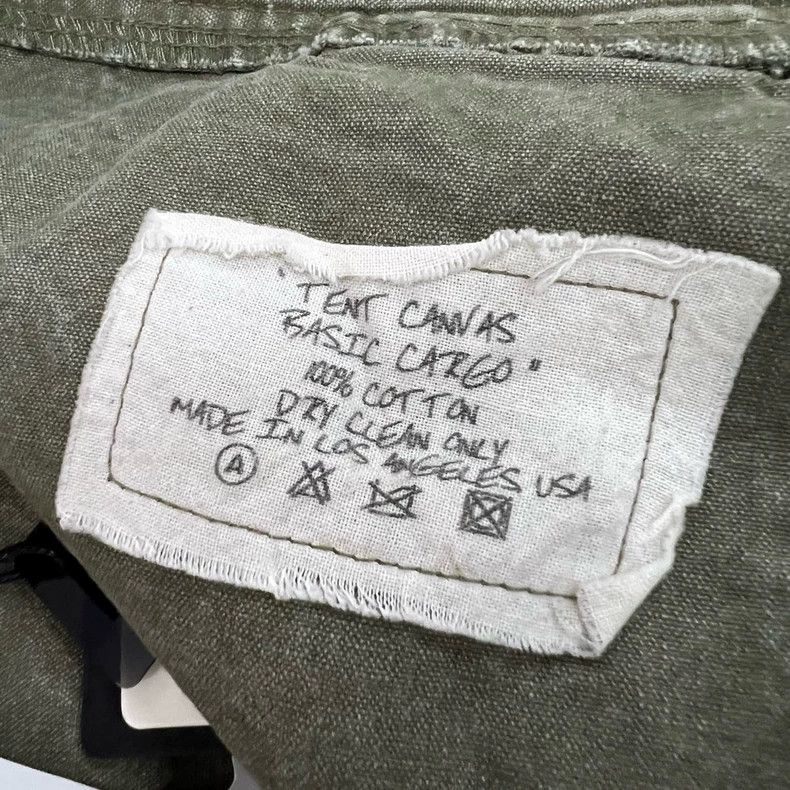 Greg Lauren greg lauren Military green washed work pants 2506-Nextarrow Size US 34 / EU 50 - 4 Thumbnail