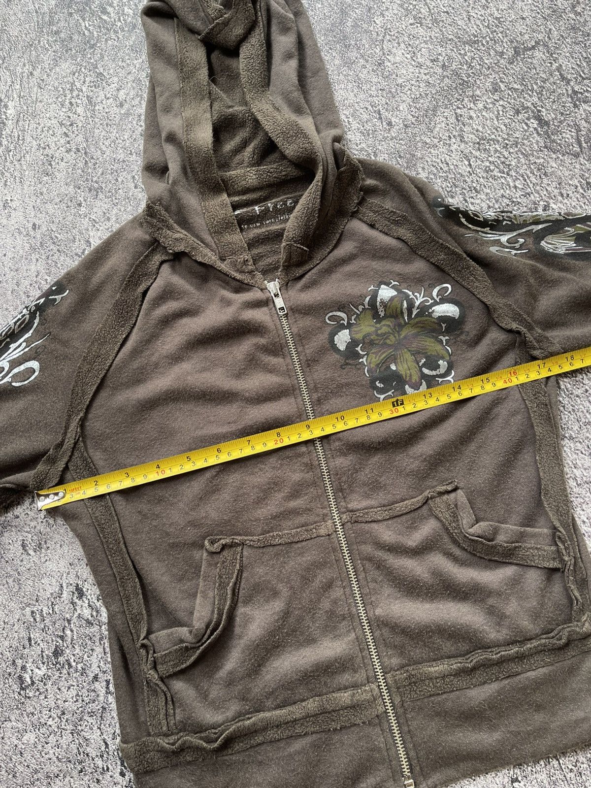 Japanese Brand Y2K 2B FREE VKEI STYLE BOXY HOODIE Size US S / EU 44-46 / 1 - 10 Thumbnail