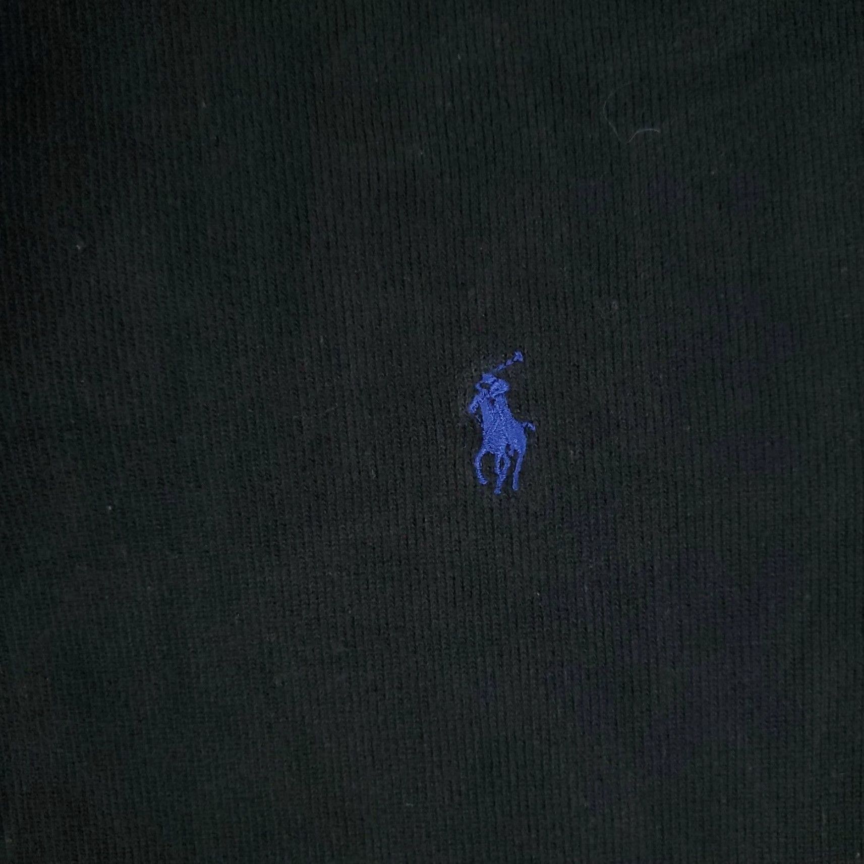 Ralph Lauren Ralph Lauren Mens XL Black Pony 1/4 Zip Pullover Sweatshirt Casual Sweater Size US XL / EU 56 / 4 - 2 Thumbnail