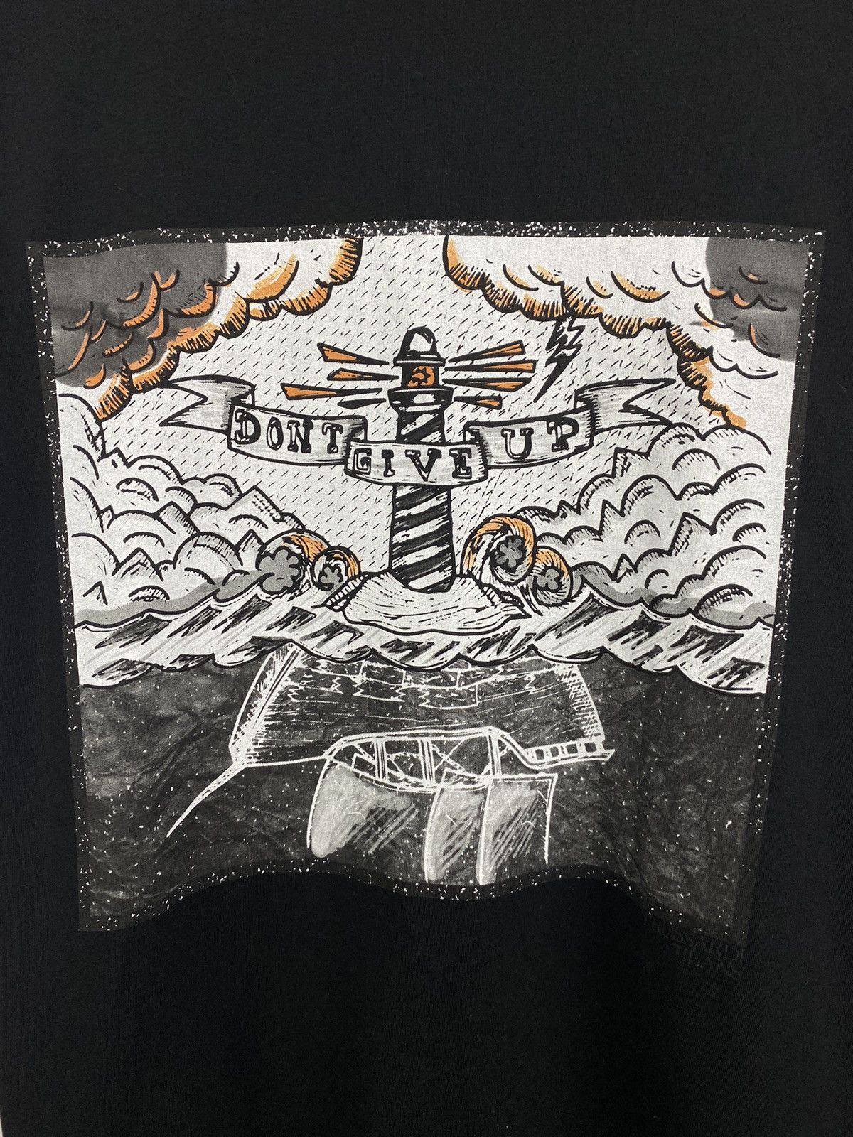 Trussardi 🇮🇹 Trussardi Don’t Give Up T-Shirt Luxury Rare Retro Hype Y2K Size US M / EU 48-50 / 2 - 4 Thumbnail