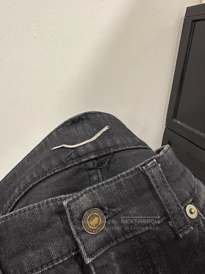 Saint Laurent Paris Saint Laurent Paris Black Hole Denim Pants i Size US 32 / EU 48 - 4 Thumbnail