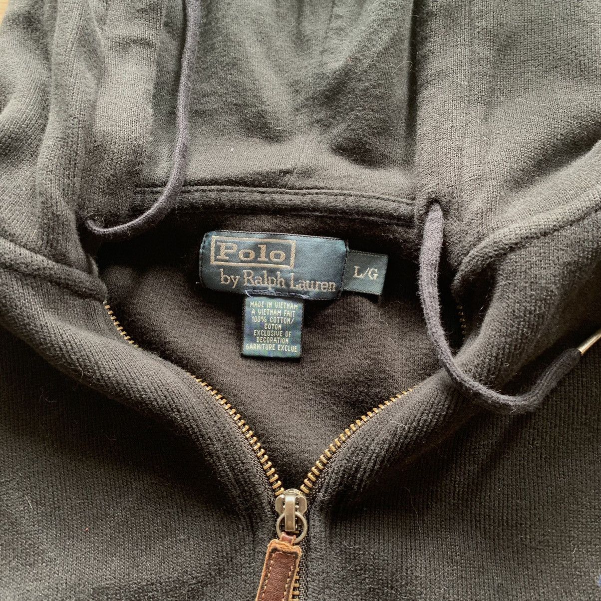 Polo Ralph Lauren Vintage black baggy Polo Hoodie Essential fit 90’s Medium Size US M / EU 48-50 / 2 - 4 Thumbnail