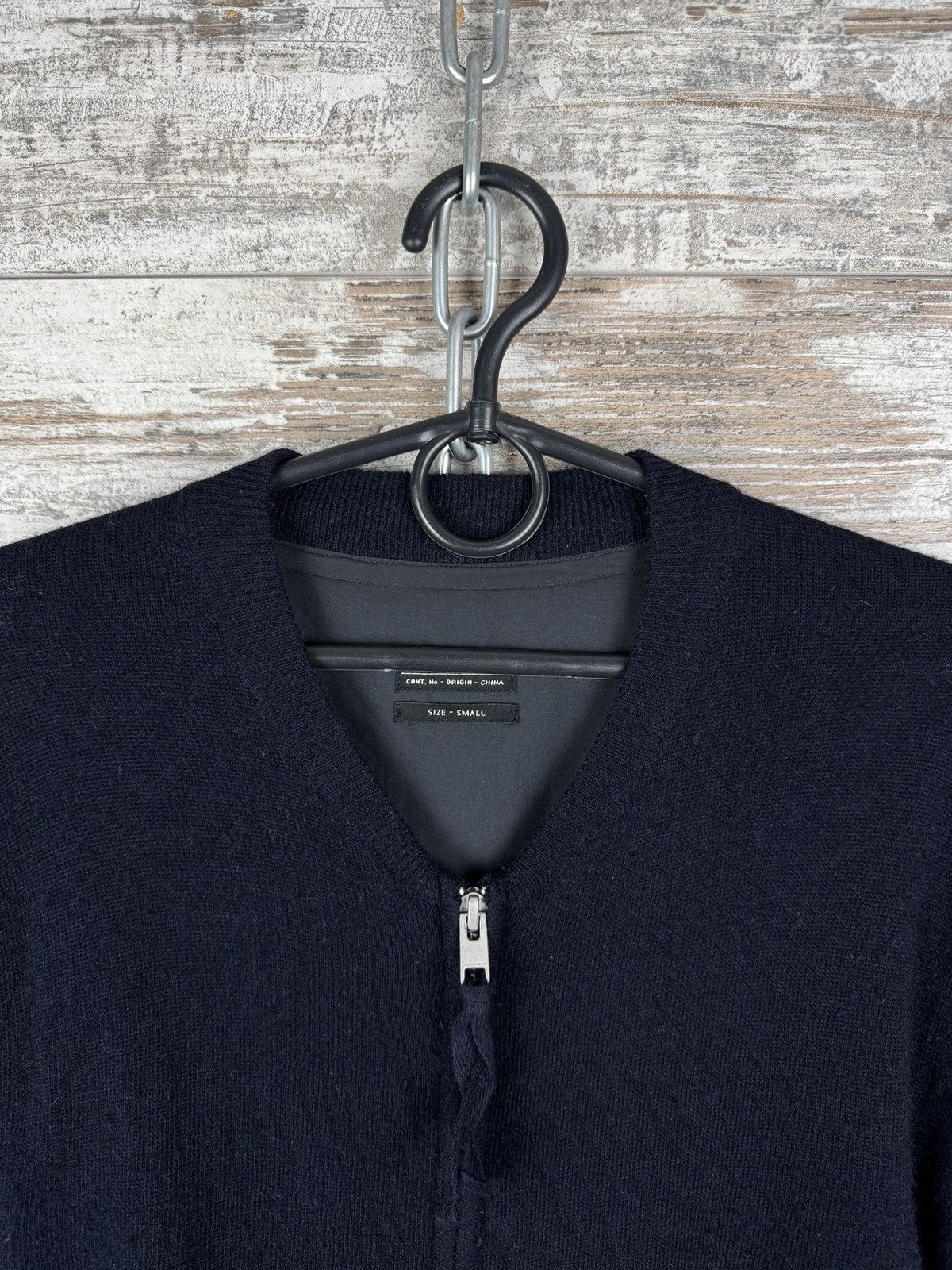Allsaints Mens AllSaints juku bomber zip sweatshirt jacket hoodie Size US S / EU 44-46 / 1 - 3 Thumbnail