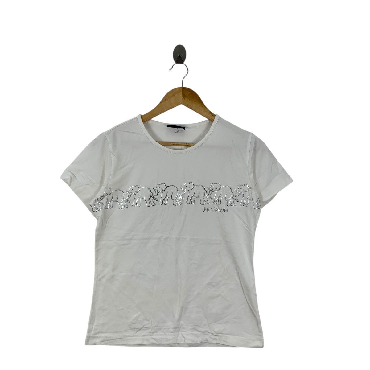 Jim Thompson Vintage JIM THOMPSON THAILAND Elephant Reflective Tee Size M / US 6-8 / IT 42-44 - 4 Thumbnail