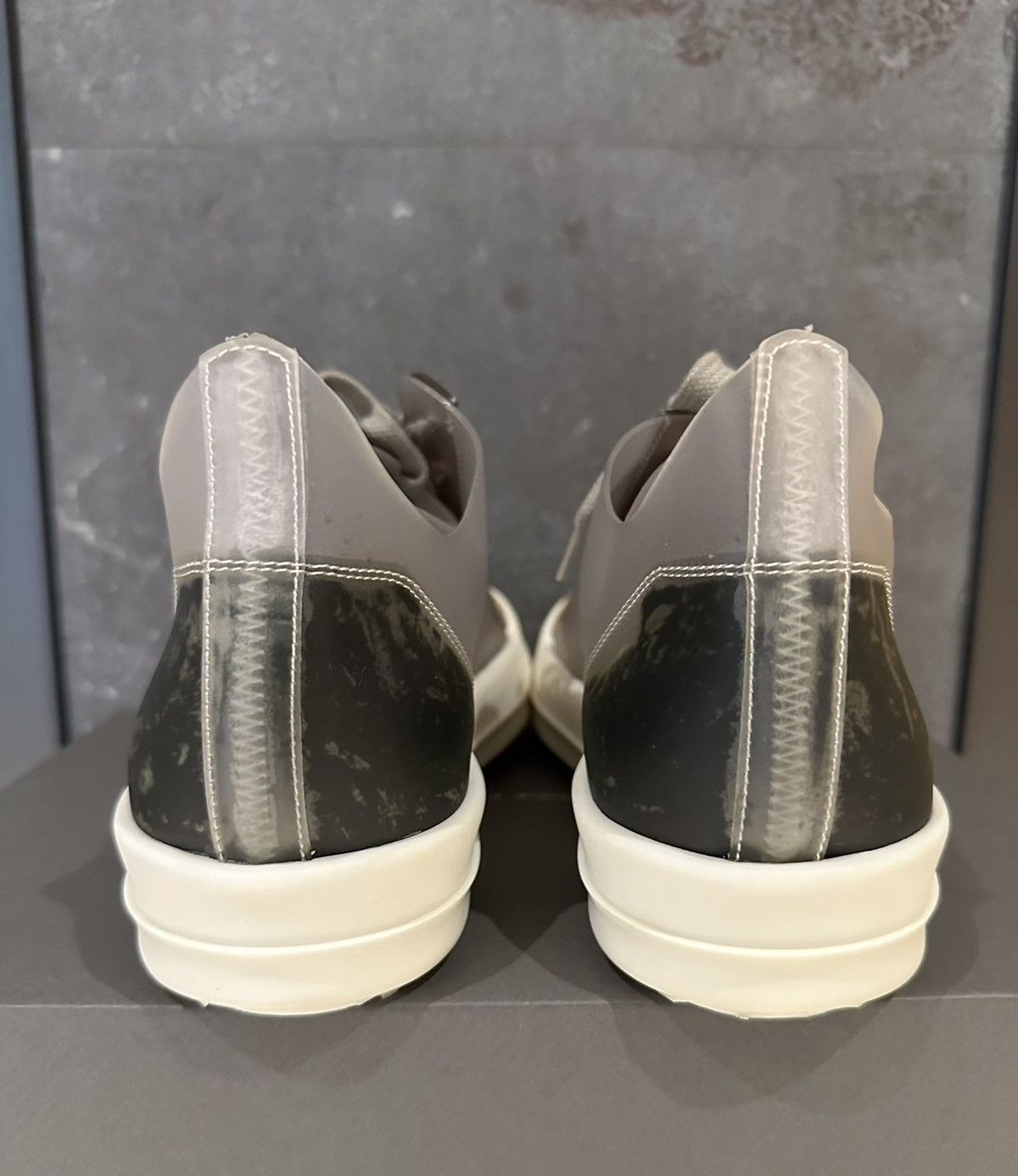 Rick Owens Rick Owens mainline Ghost transparent low-top sneakers Size US 8.5 / EU 41-42 - 6 Thumbnail