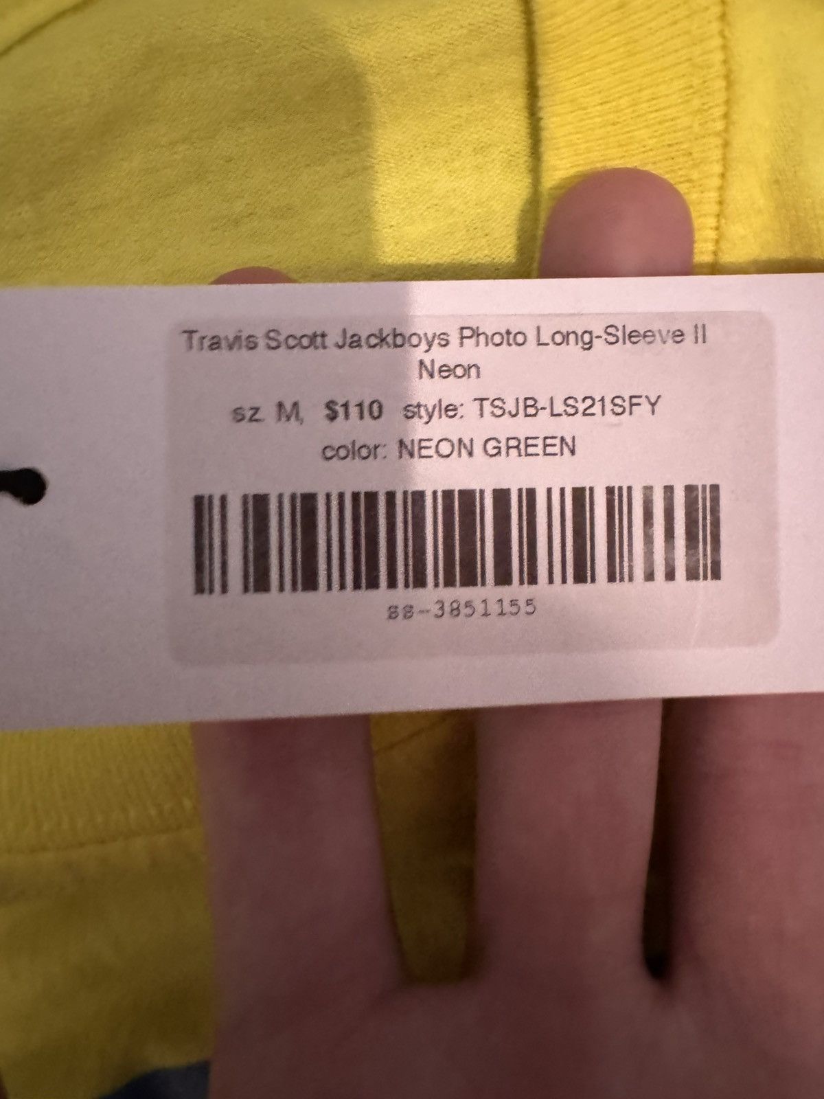 Travis Scott TRAVIS SCOTT JACKBOYS LONGSLEEVE SHIRT Size US M / EU 48-50 / 2 - 6 Thumbnail