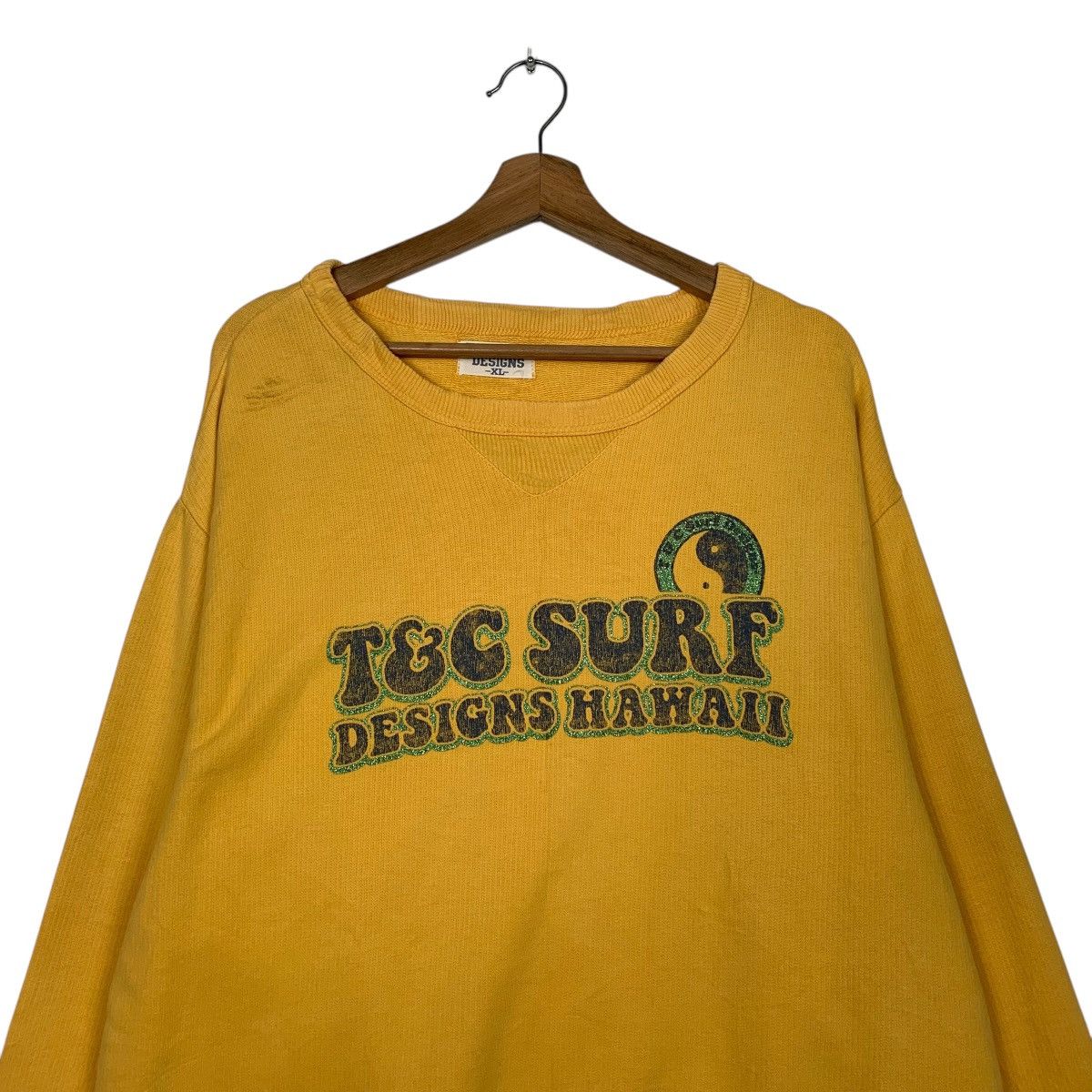 Japanese Brand Town And Country Surf Hawaii Crewneck Sweatshirt Size US XL / EU 56 / 4 - 2 Thumbnail