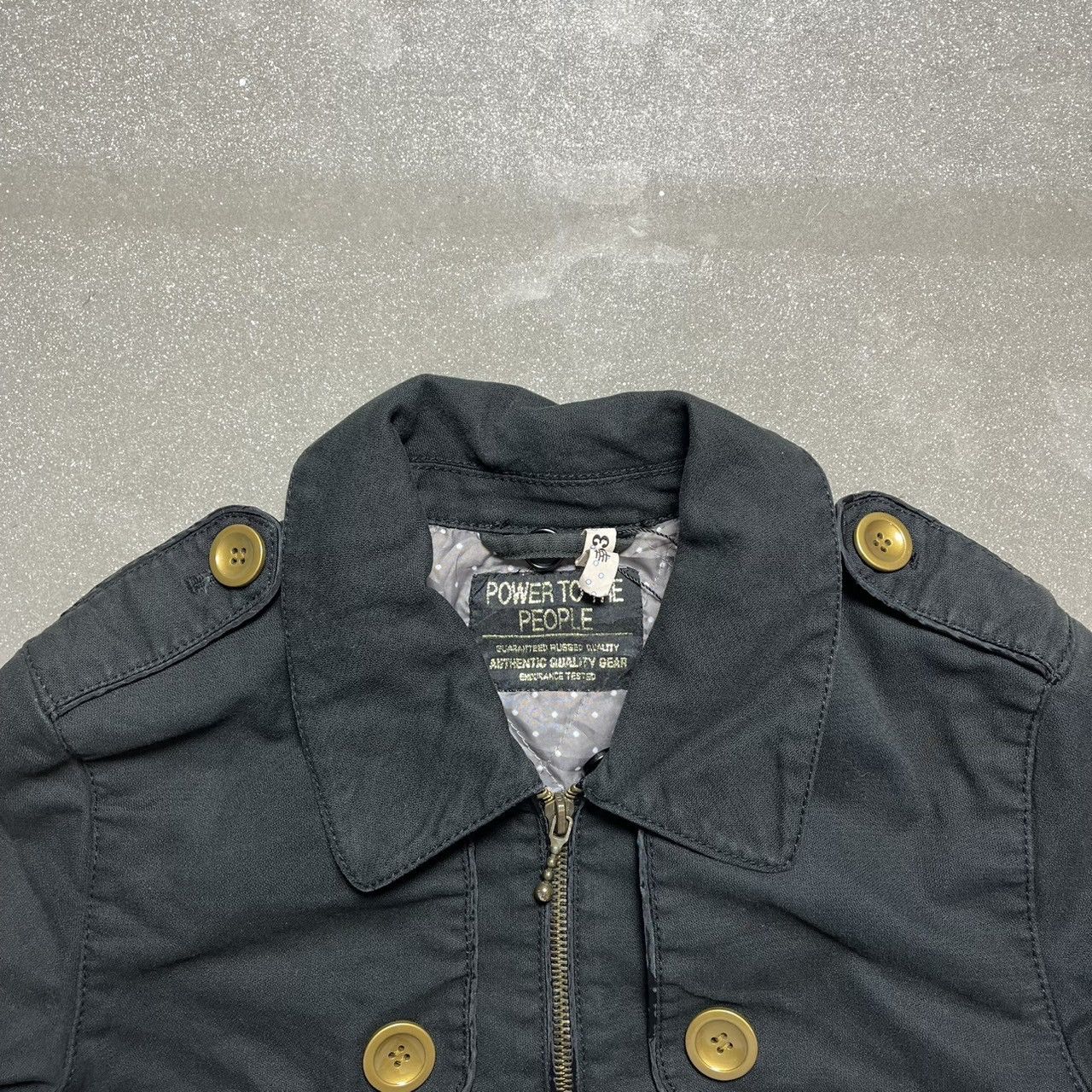 Japanese Brand × Le Grande Bleu (L.G.B.) Power To The People Japanese Brand Multi Pocket Jacket Size US M / EU 48-50 / 2 - 8 Thumbnail