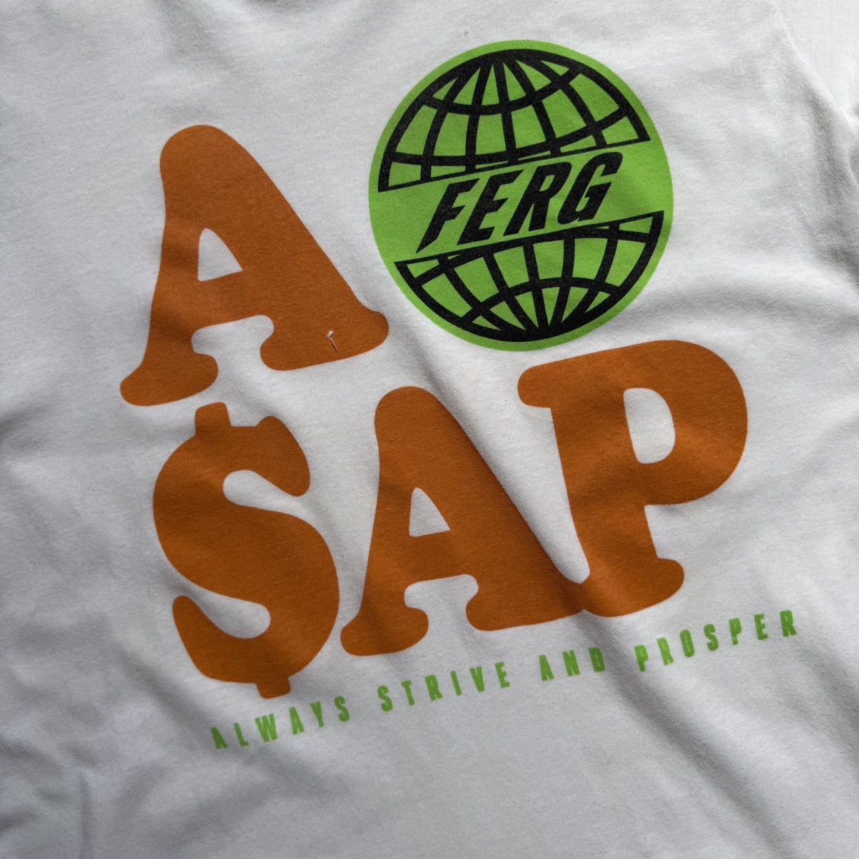 Rap Tees A$AP Ferg Strive And Prosper T-Shirt Size US S / EU 44-46 / 1 - 4 Thumbnail