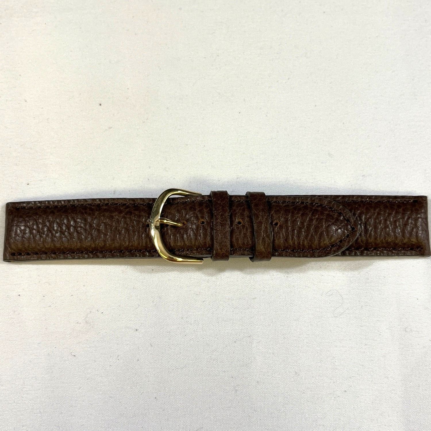 Other Vintage Men's Brown Genuine Leather Watchband SKU 6440 Size ONE SIZE - 1 Thumbnail