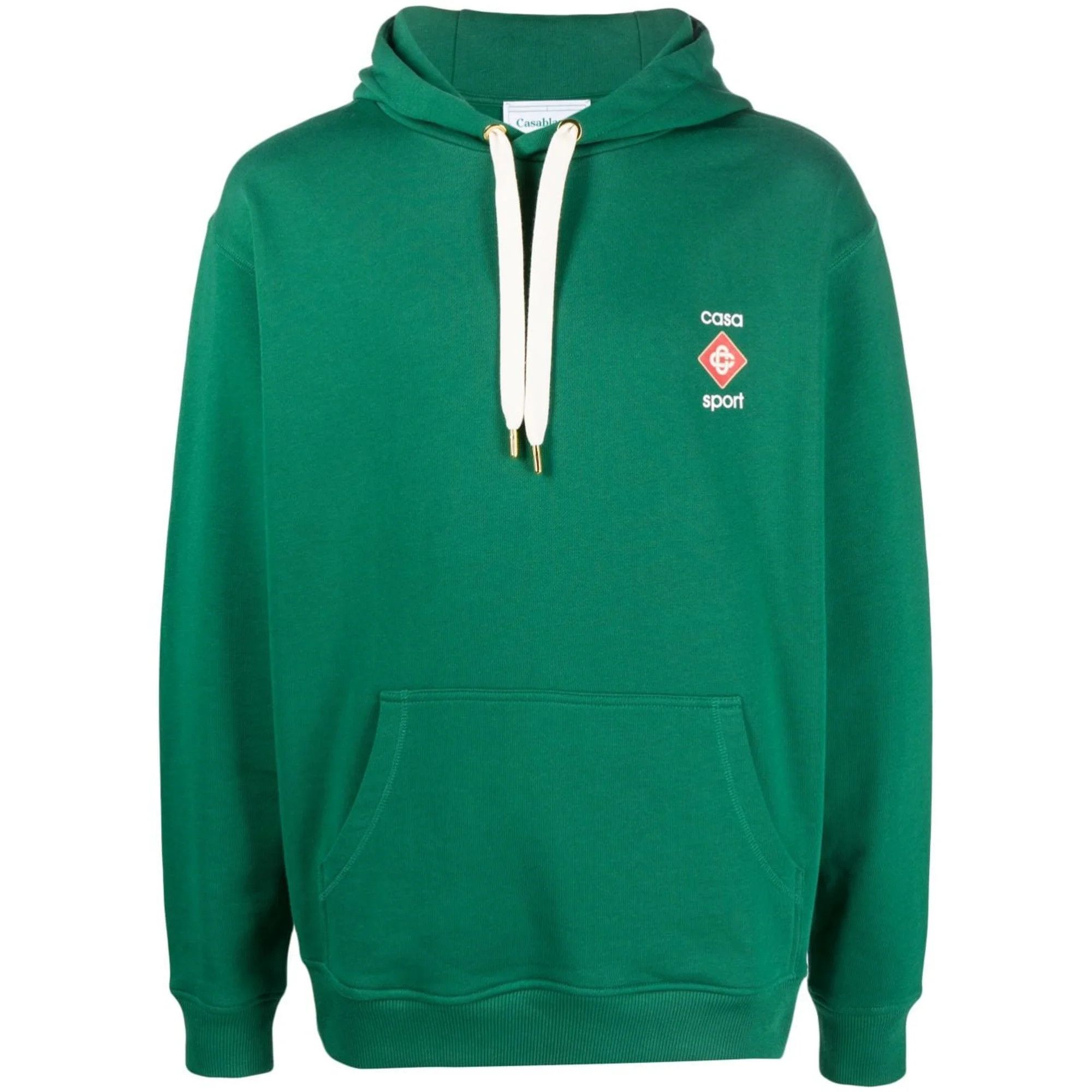 Casablanca o1mle0326 3D Printed Hoodie Casa Sport Logo in Green Size US XXS / EU 40 - 1 Thumbnail