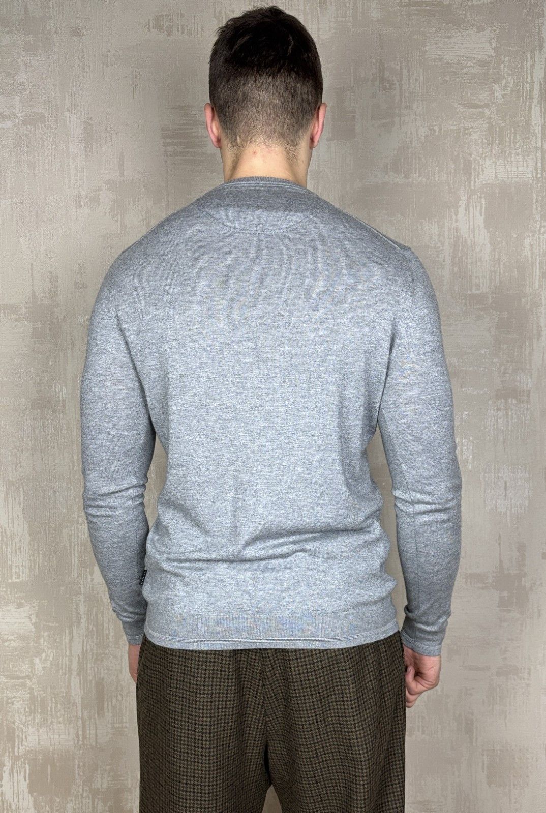 Ted Baker Ted Baker V-Neck Sweater Wool Blend Men's Size 4 Fits Like L Size US L / EU 52-54 / 3 - 11 Thumbnail