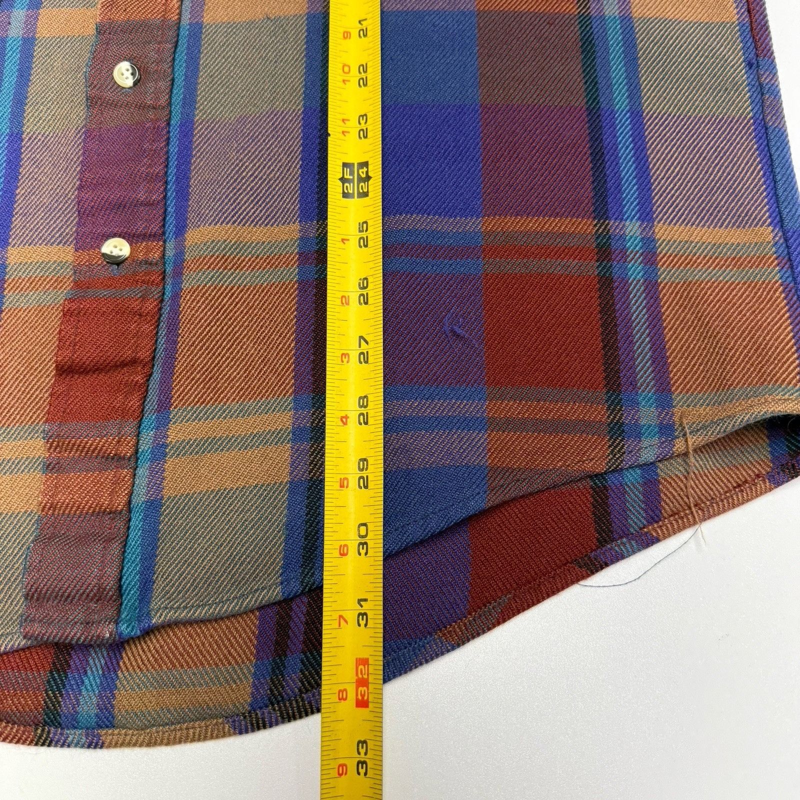 Vintage Vintage Williams Bay Plaid Button Up Flannel Shirt Mens L Size US L / EU 52-54 / 3 - 15 Thumbnail