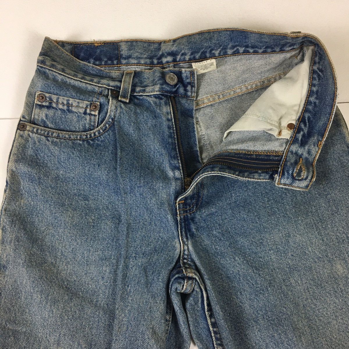 Levi's Vintage y2k Levi’s 550 Relaxed Fit Student Size US 28 / EU 44 - 10 Thumbnail