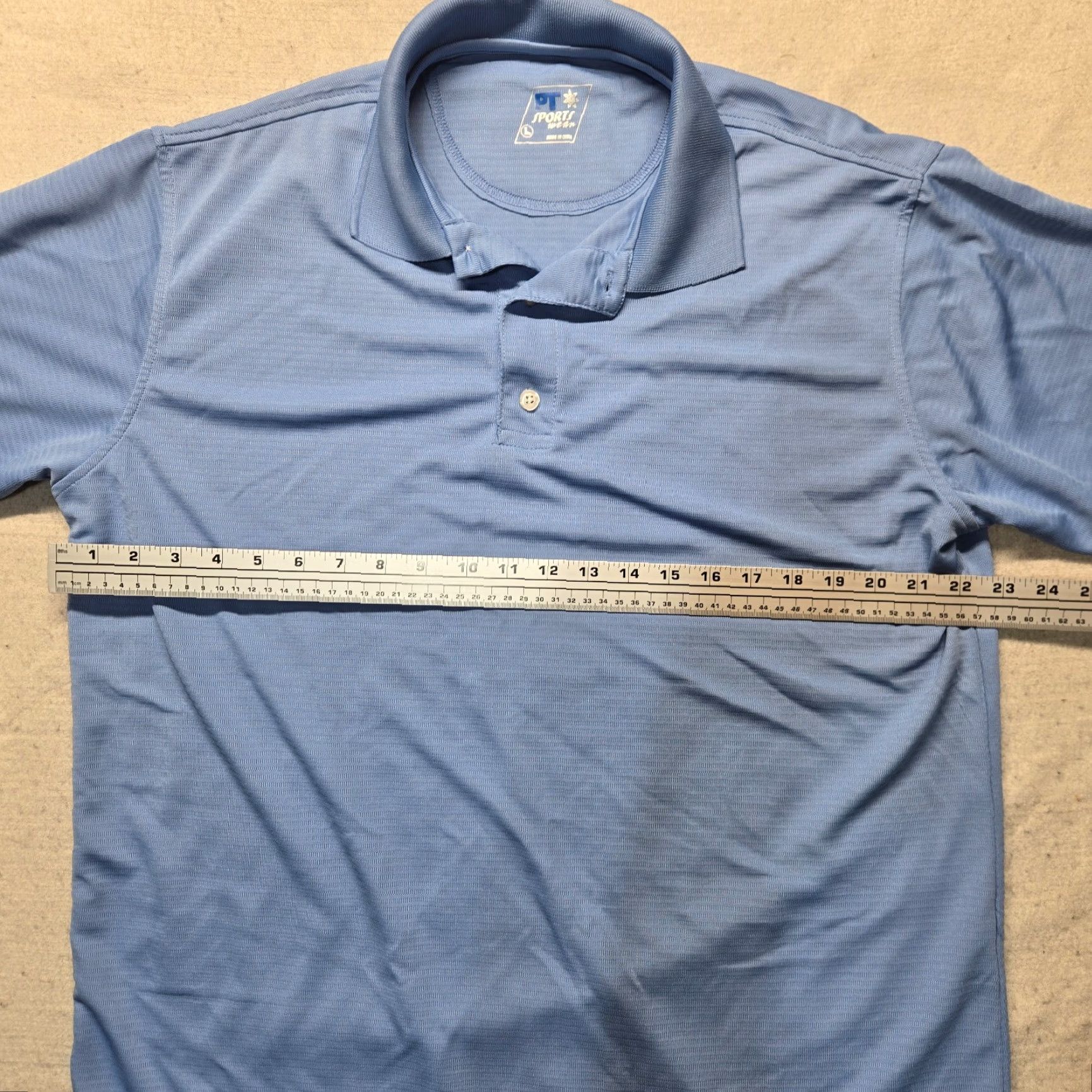 Vintage PT Sportswear Polo Shirt Solid Blue Short Sleeve Adult Men L Large Blue 48 in Polo PT Sportswear Shirt Mens Casual Golf 90s? Size US L / EU 52-54 / 3 - 4 Thumbnail