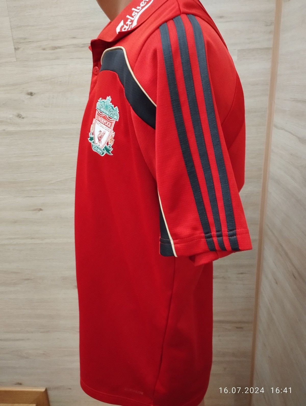 Adidas Adidas Liverpool FC Mens Polo Shirt Size Medium 2009 Size US M / EU 48-50 / 2 - 3 Thumbnail