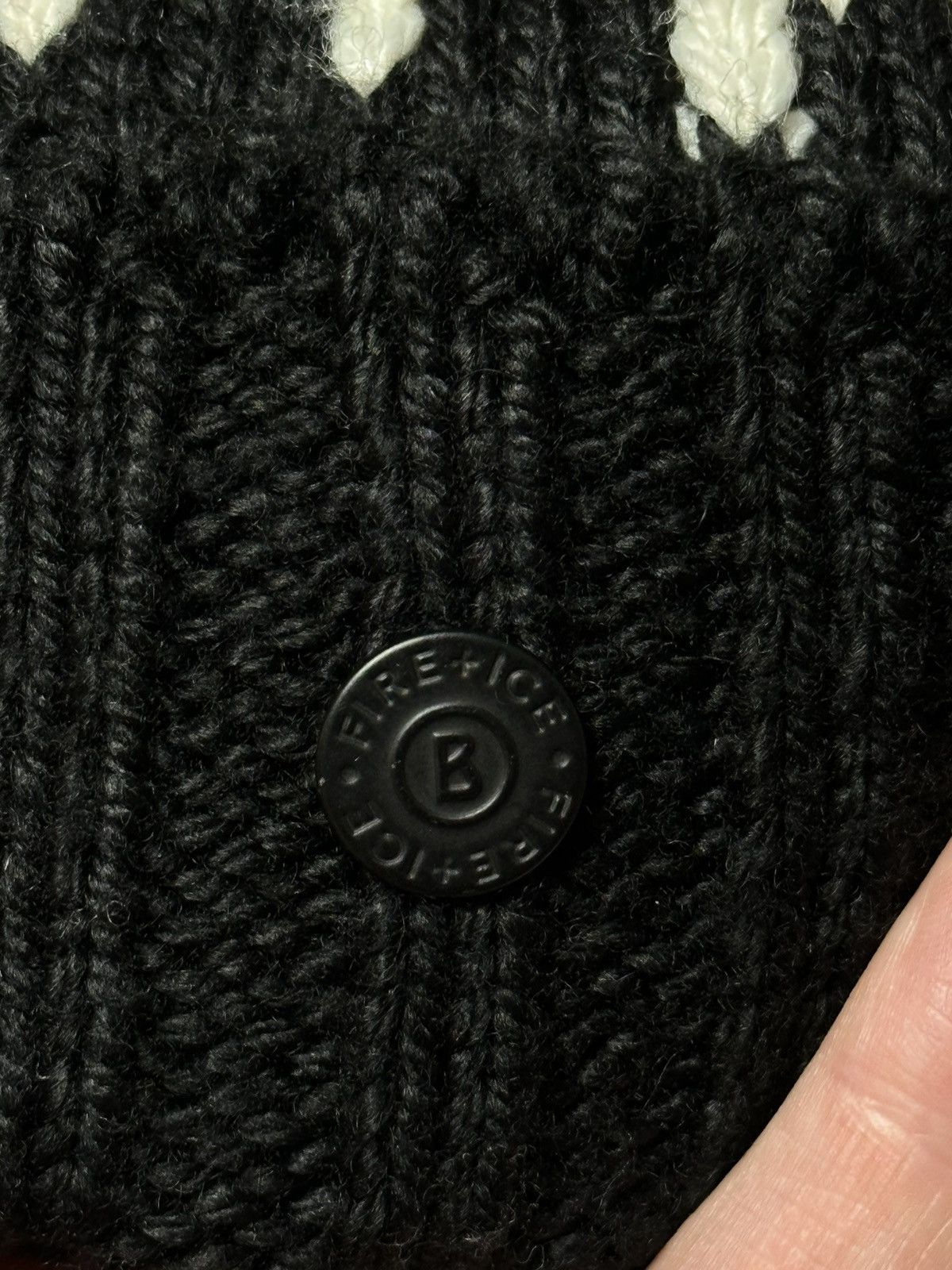 Bogner Bogner Fire + Ice Knit Wool Pom Pom Ski Beanie Hat Size ONE SIZE - 4 Thumbnail