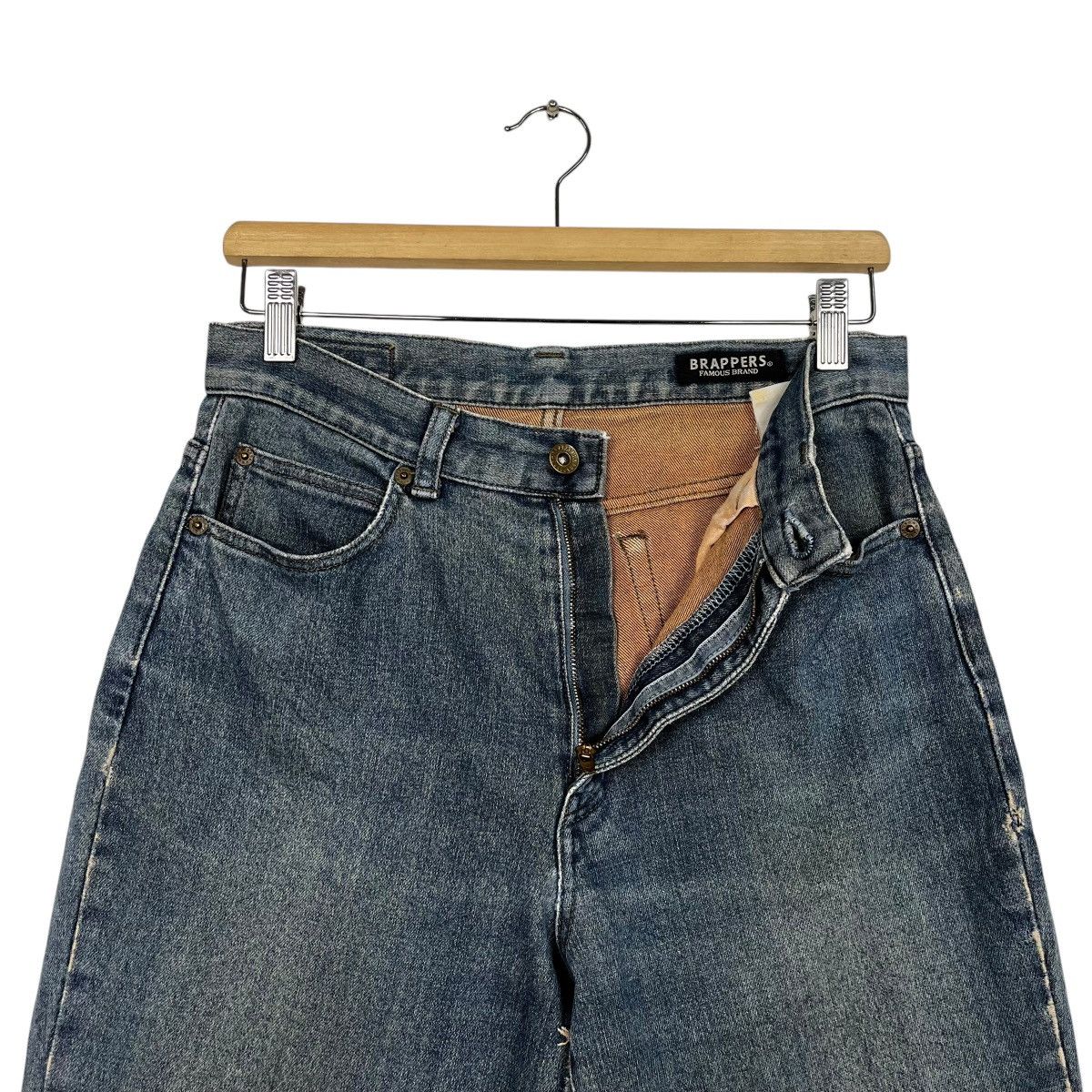 20471120 Vintage Brappers Famous Jeans Denim Size 30" / US 8 / IT 44 - 14 Thumbnail