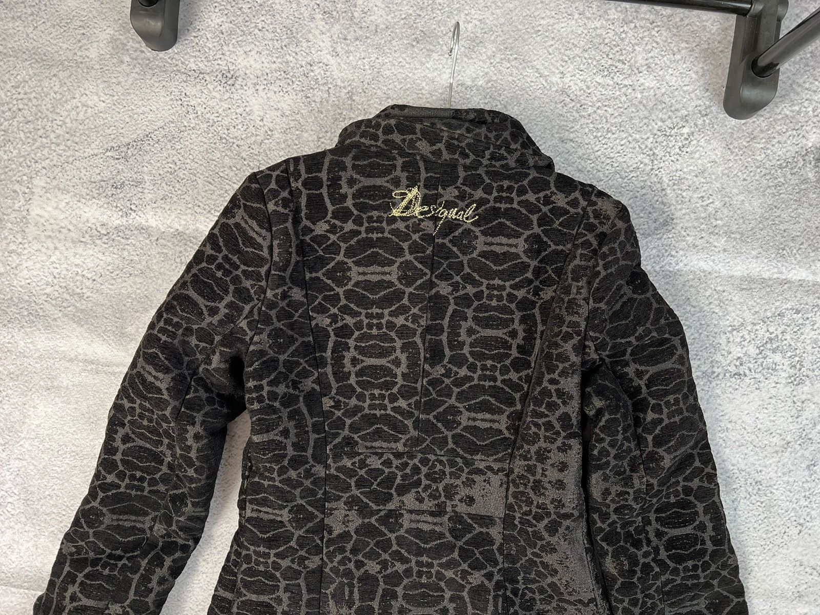 Desigual × Vintage Desigual black luxury coat Size XS / US 0-2 / IT 36-38 - 7 Thumbnail