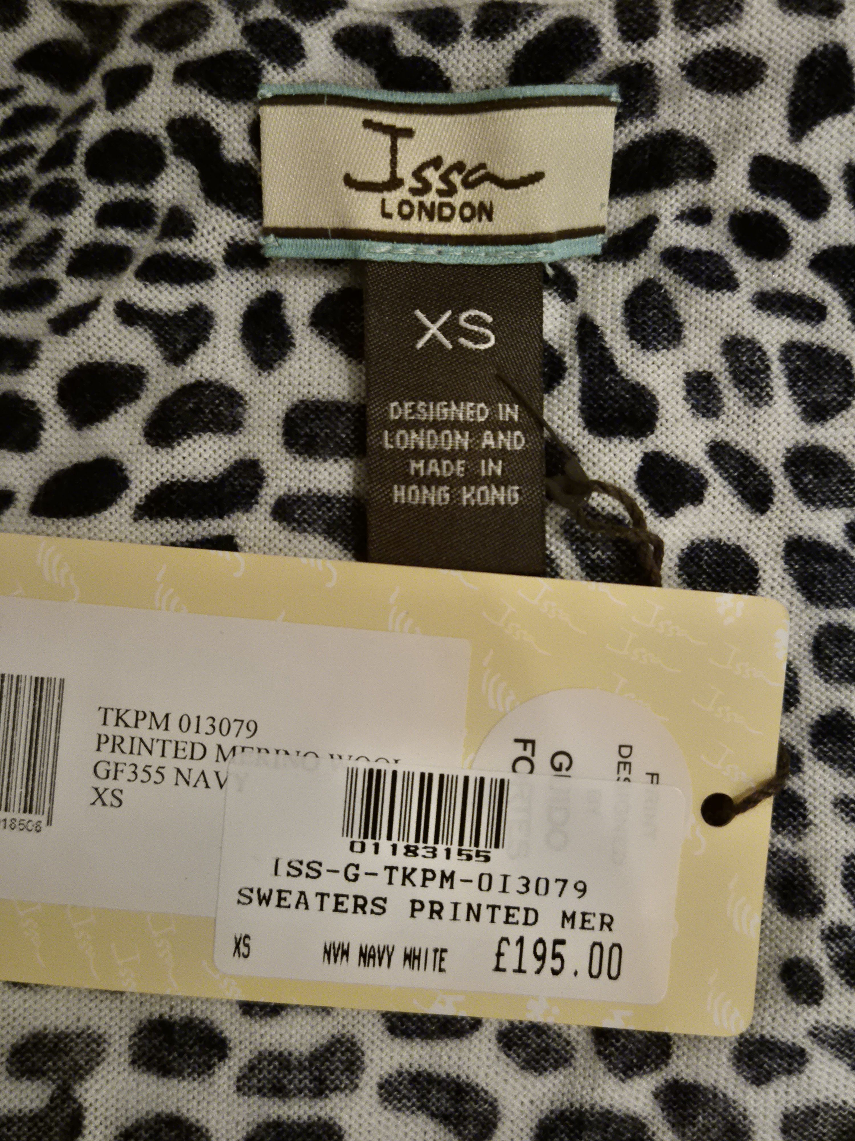 Other UK Issa London wool/cashmere sleeveless top Size XS / US 0-2 / IT 36-38 - 3 Thumbnail