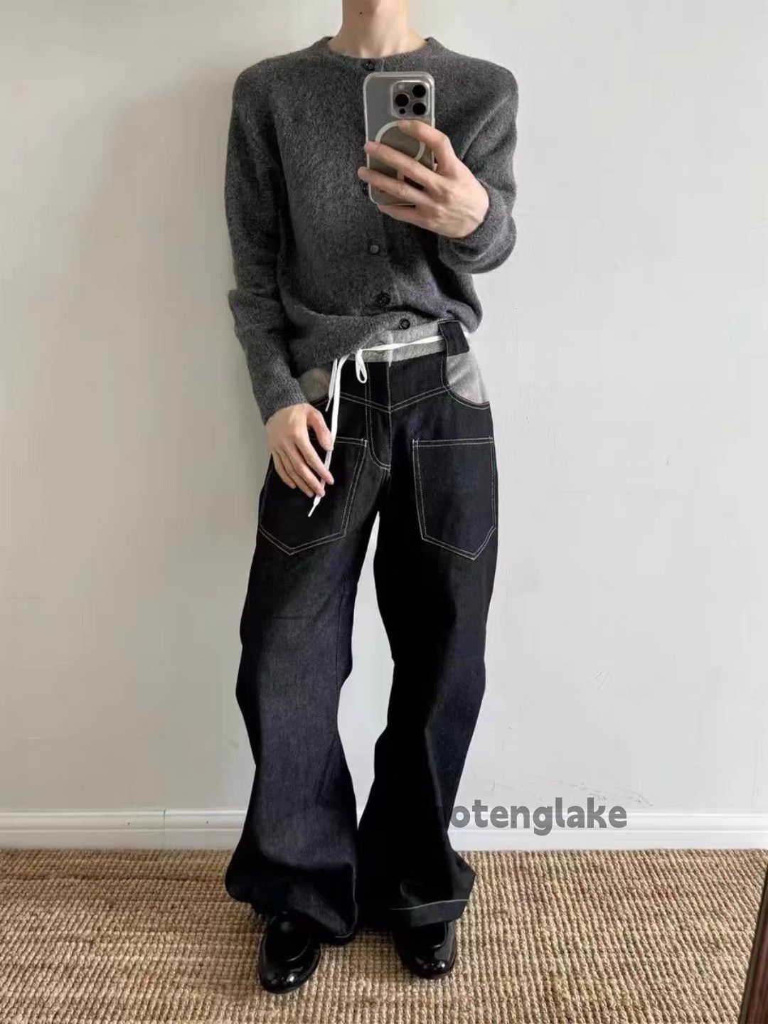 Jean Utility punk yuppie loose baggy hiphop cargo jeans Size US 32 / EU 48 - 4 Thumbnail