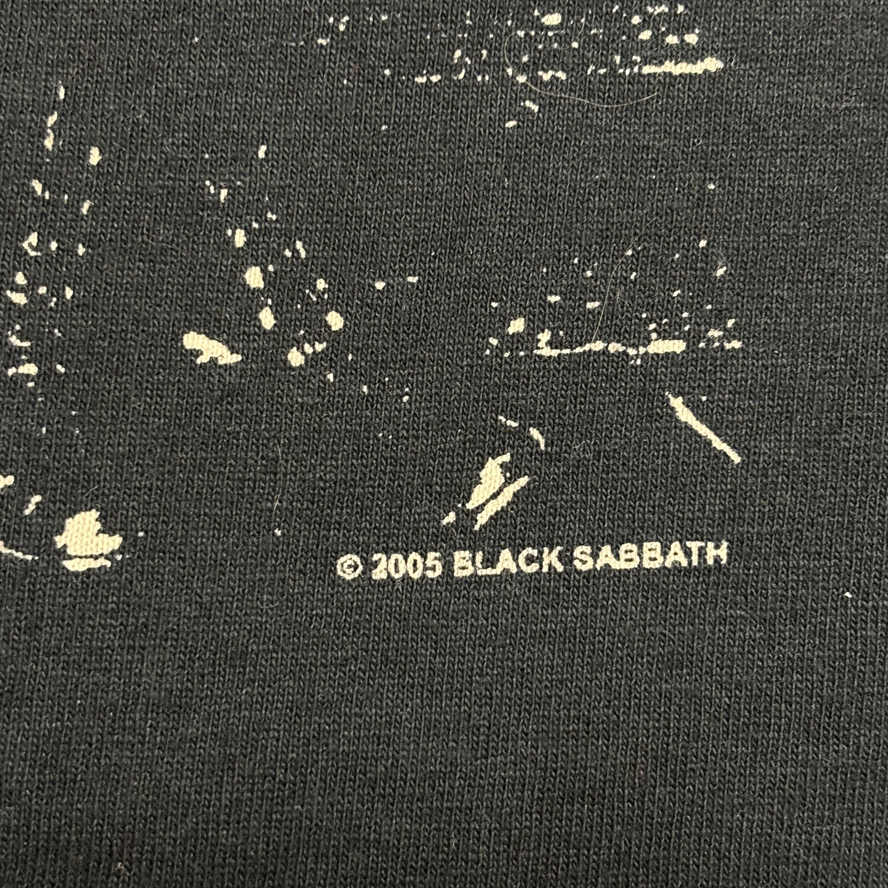 Band Tees 2005 Black Sabbath Shirt Vintage Band Tees Ozzy Osbourne Size US XL / EU 56 / 4 - 4 Thumbnail