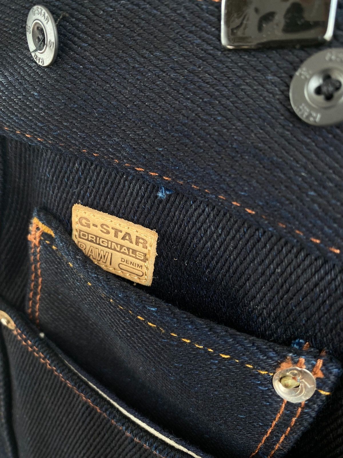G-Star G-star Red listing SELVEDGE Us Lumber 25 jeans Size US 33 - 16 Thumbnail