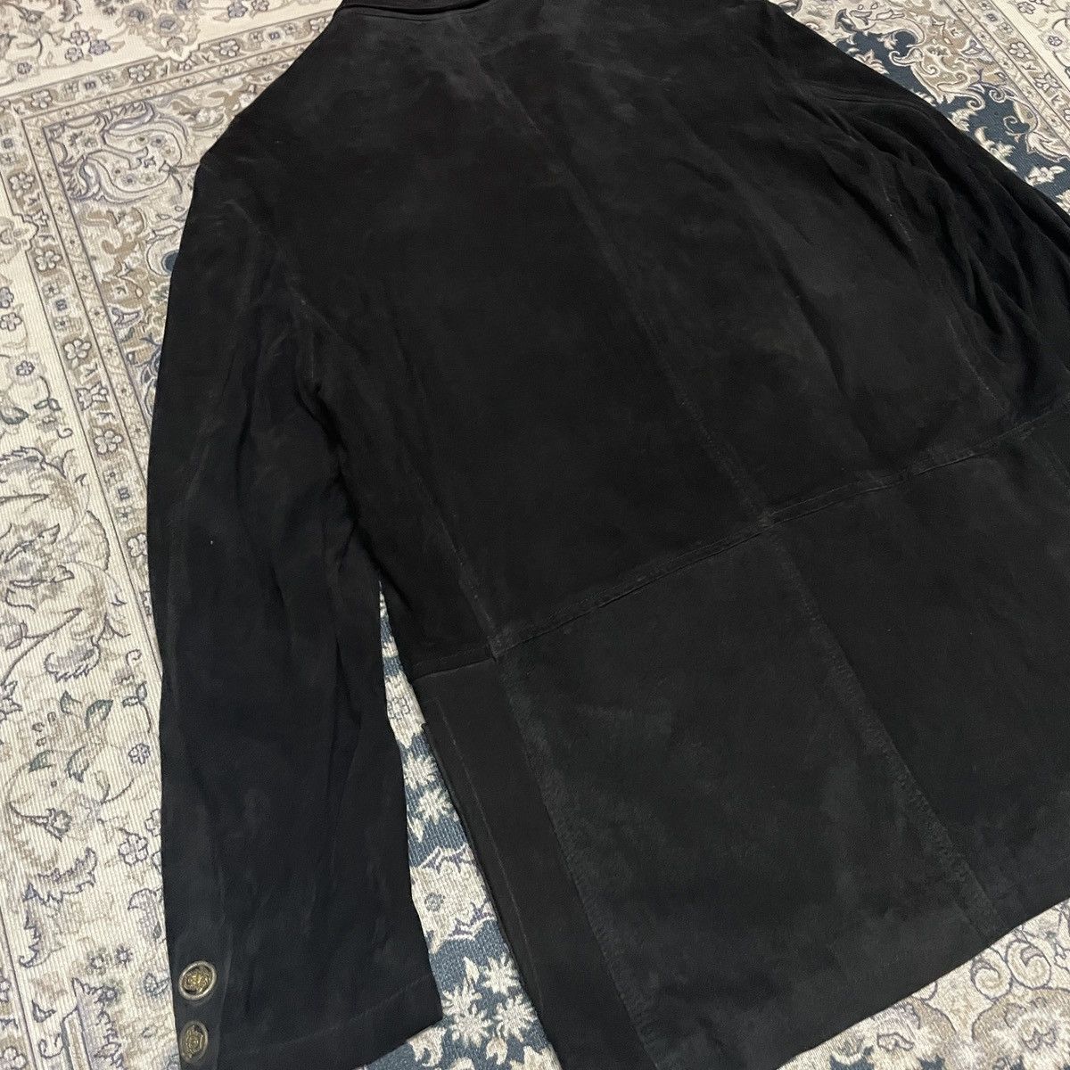 Genuine Leather × Versace × Vintage Versace Parka Suede Leather Size US M / EU 48-50 / 2 - 5 Thumbnail