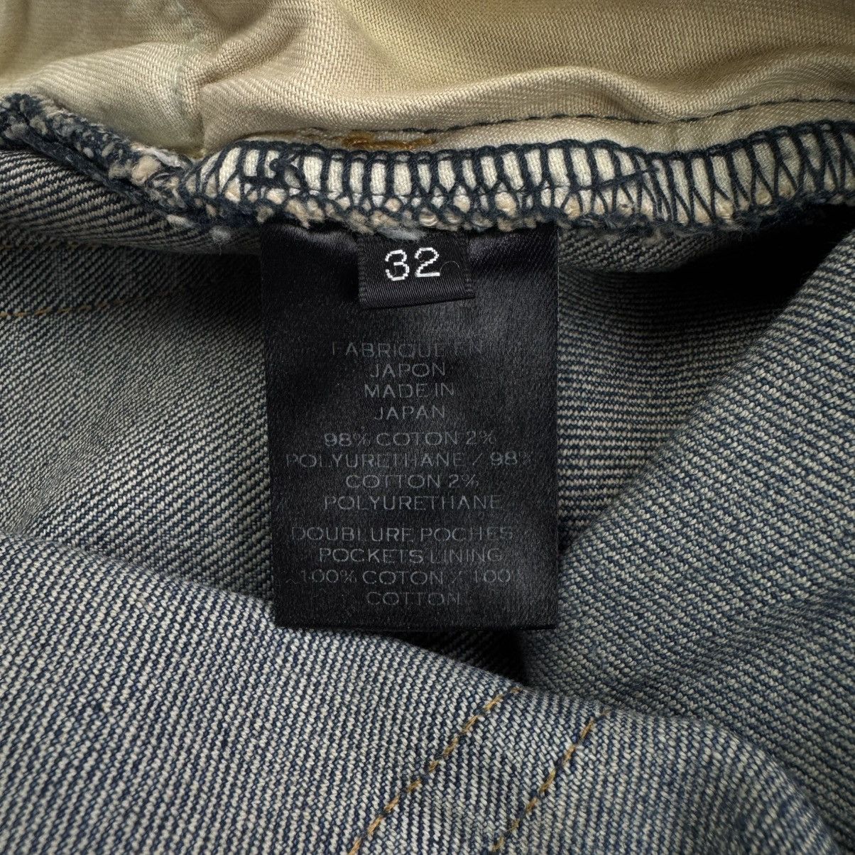 Balmain BALMAIN SS14 BLUE BIKER DENIM Size US 32 / EU 48 - 4 Thumbnail