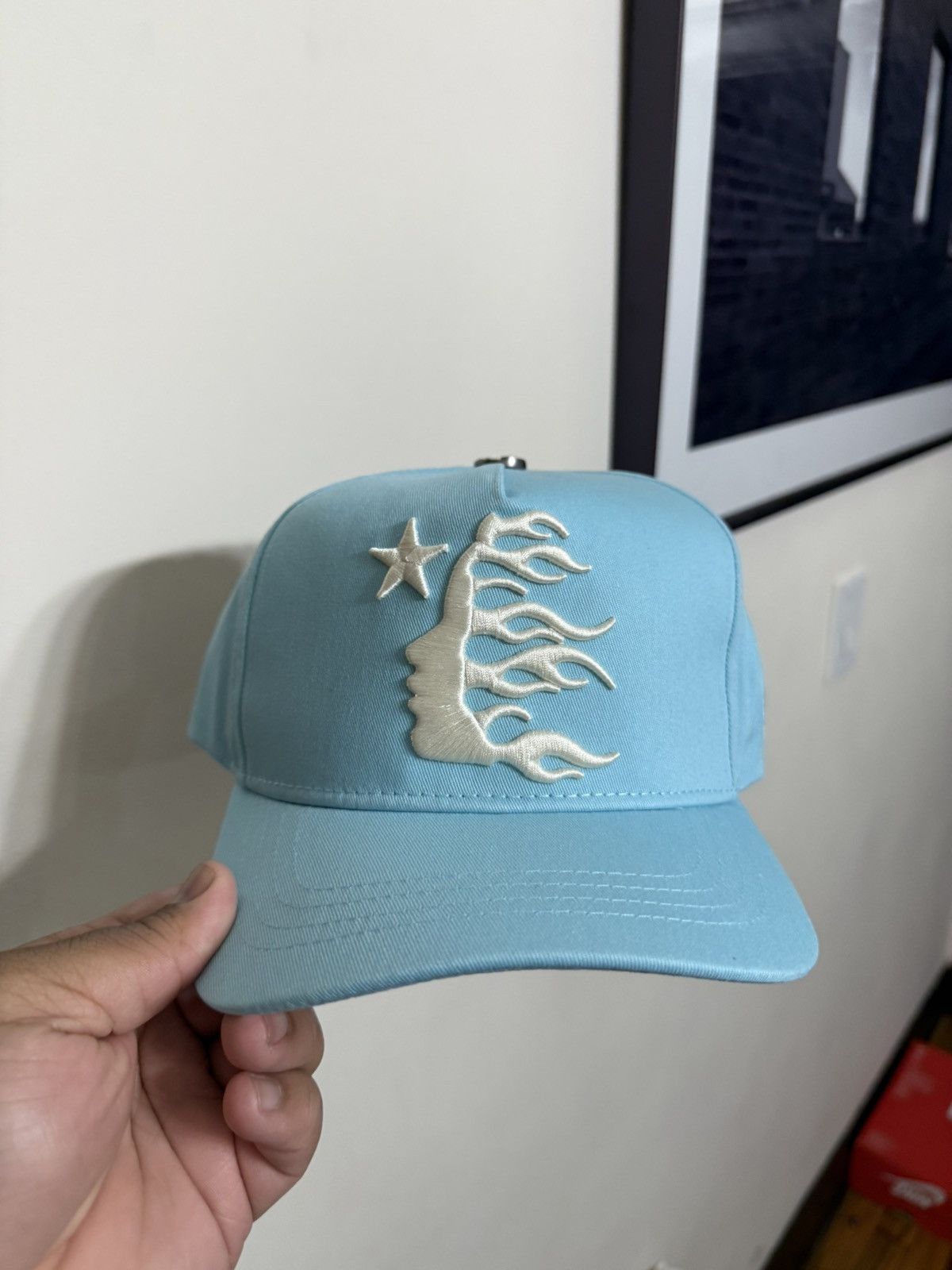 HELLSTAR HELLSTAR SNAPBACK HAT Baby Blue Brand New Size ONE SIZE - 1 Thumbnail