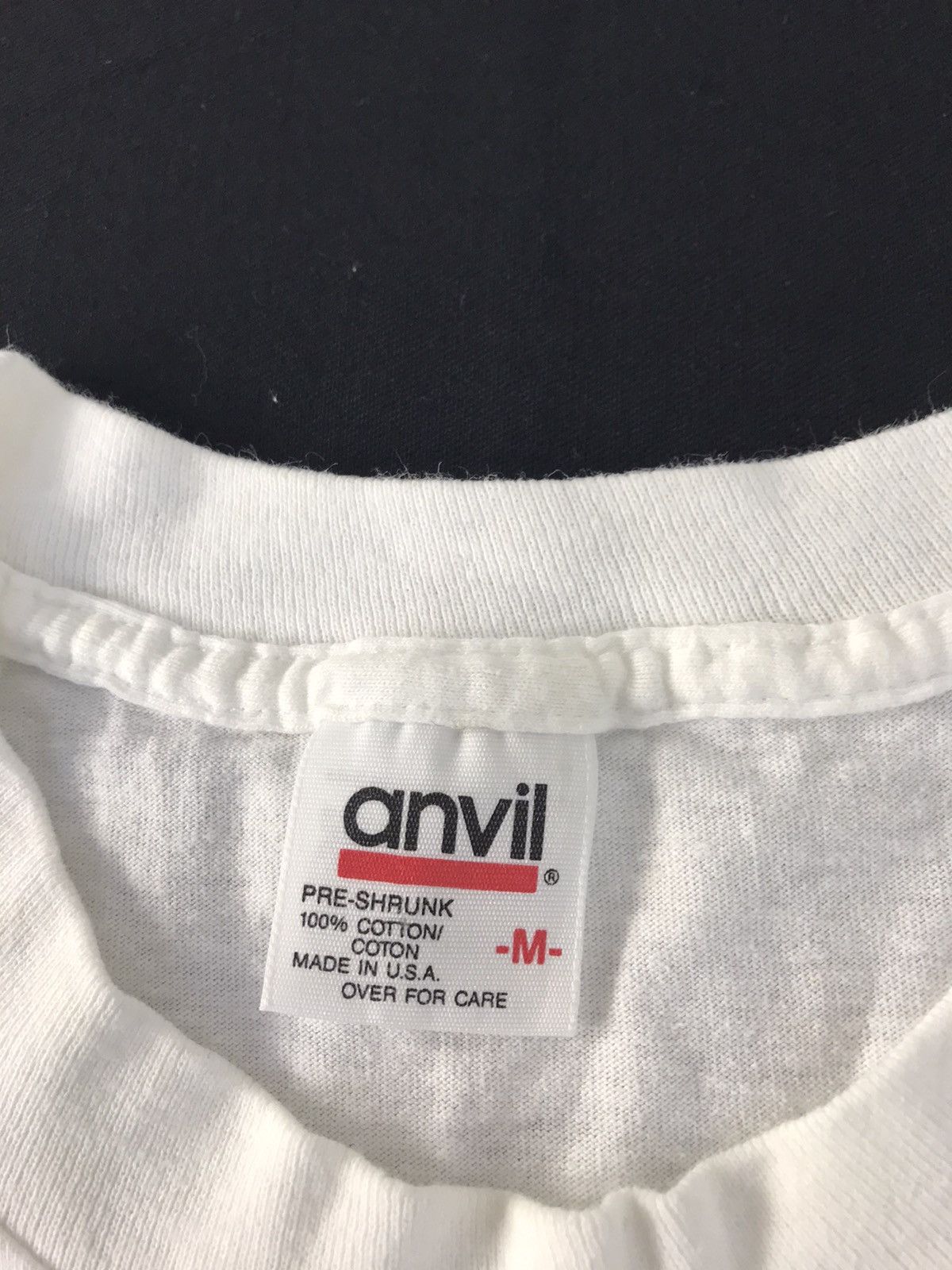 Anvil 90s Anvil Bollè Put’ Em On Your Face Spell Out Printed Tee Size US M / EU 48-50 / 2 - 6 Thumbnail