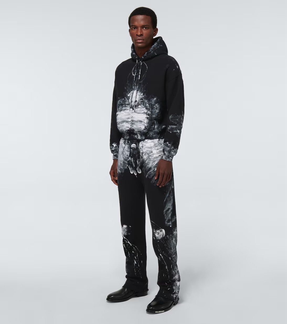 Balenciaga AW21 Paint Splatter Sweatpants Size US 32 / EU 48 - 7 Thumbnail