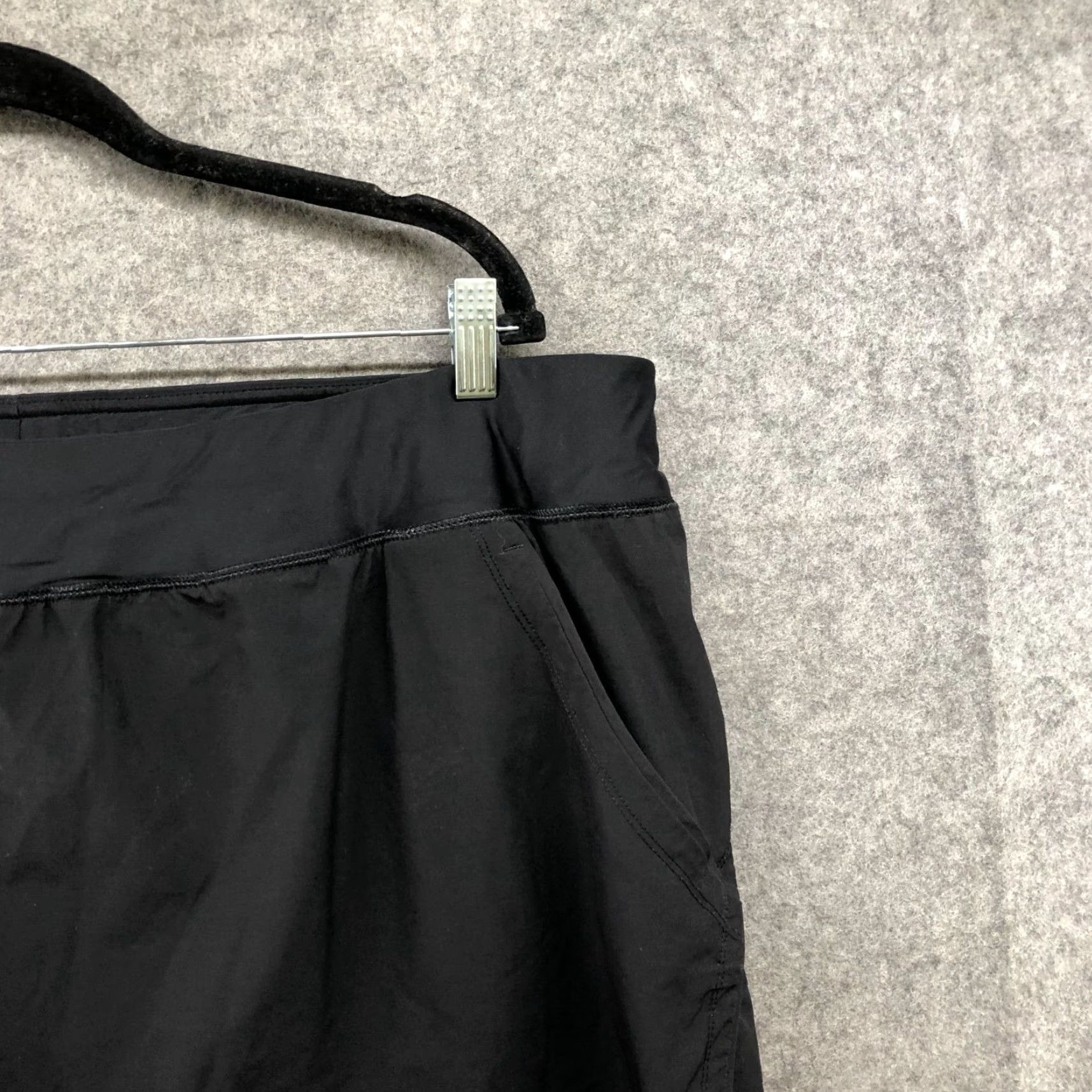 Lands' End VINTAGE Lands' End Swim Shorts Womens 26W Black Lined Modest Size 26" / US 2 / IT 38 - 3 Thumbnail