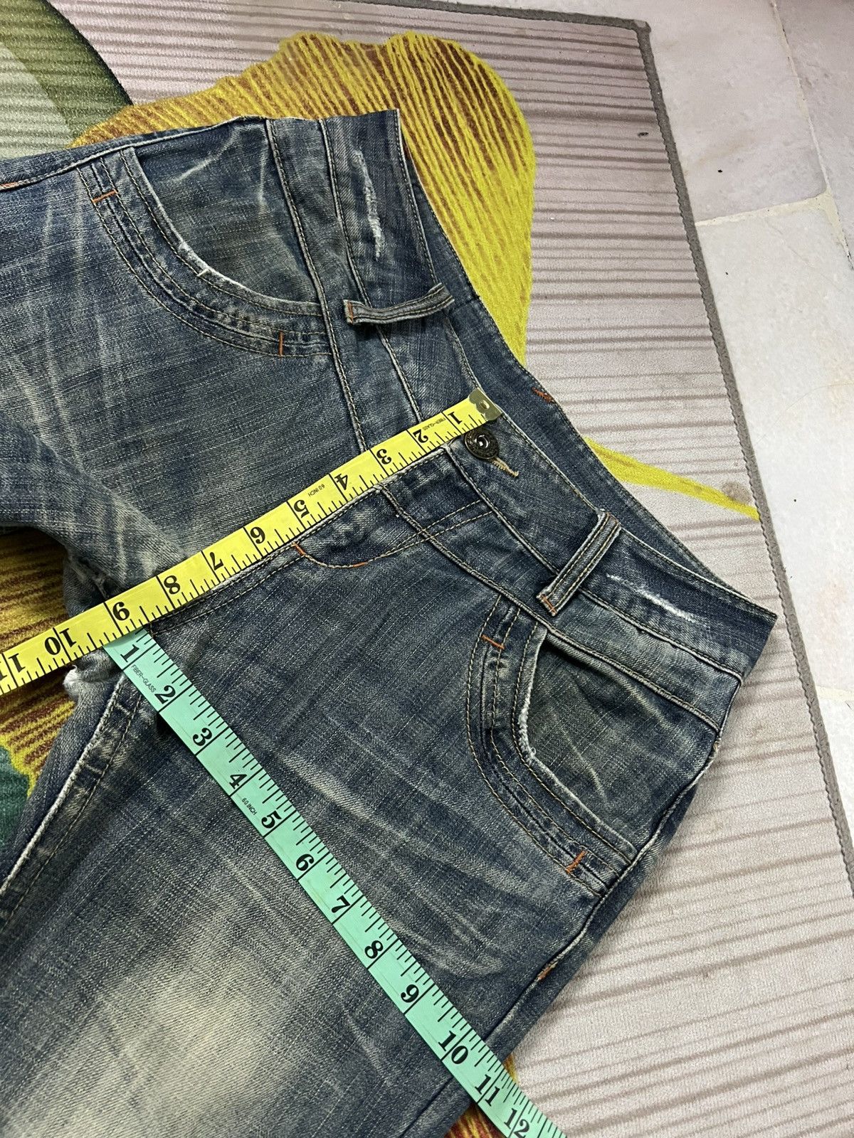 Japanese Brand 💥Classical Japanese Brand Distress Jean Size US 30 / EU 46 - 5 Thumbnail