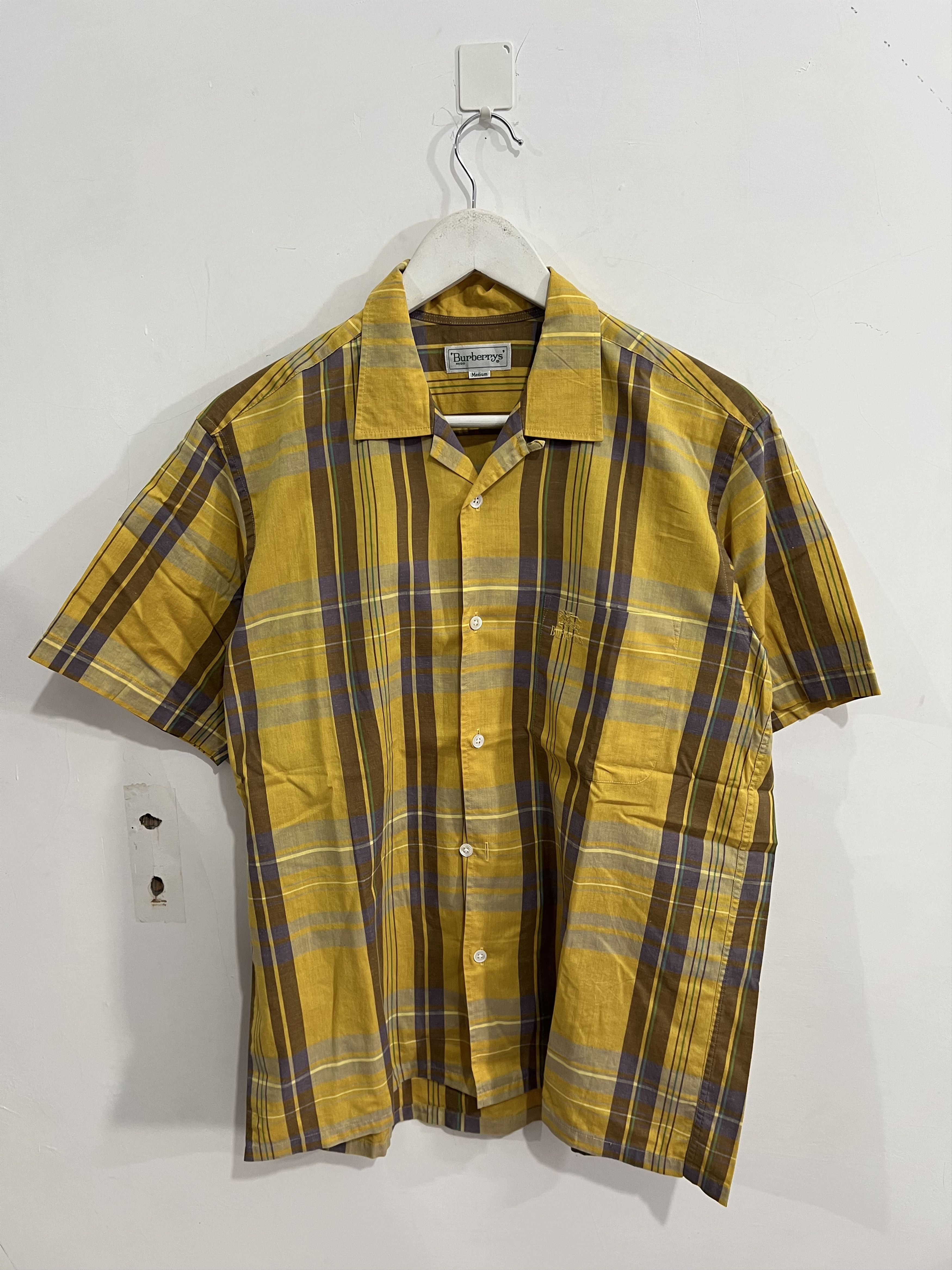 Burberry × Vintage Vintage Burberry Stripe Shirt Size US M / EU 48-50 / 2 - 1 Thumbnail