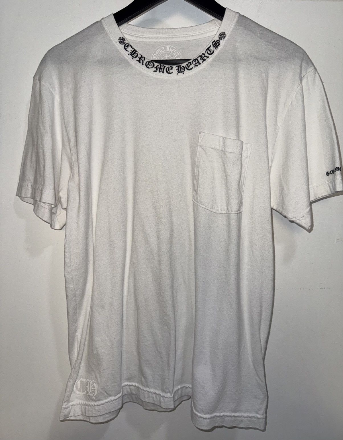 Chrome Hearts Chrome Hearts Neck Logo Pocket T-Shirt Size US L / EU 52-54 / 3 - 2 Thumbnail