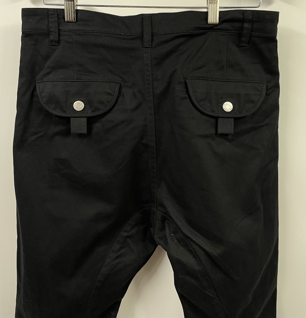 Helmut Lang Helmut Lang Lafer Twill Crop Black Cargo Pants 30 Size US 30 / EU 46 - 8 Thumbnail