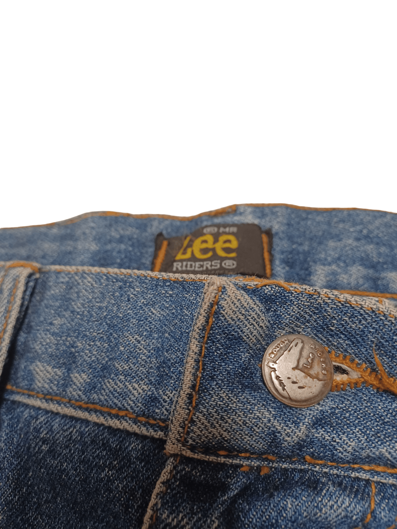 Lee LEE RIDERS VINTAGE STRAIGHT BLUE JEANS Size US 34 / EU 50 - 3 Thumbnail