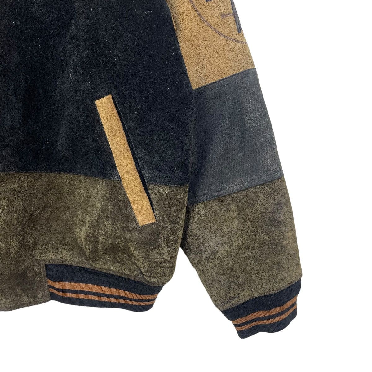 Japanese Brand × Vintage Japanese Brand Monterey And Carmel Colour Block Varsity Size US L / EU 52-54 / 3 - 3 Thumbnail