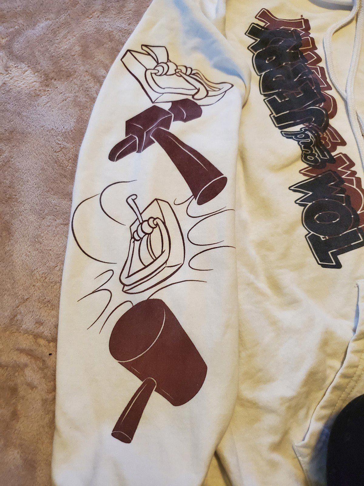 Designer Tom and Jerry Big Men's Long Sleeve Graphic Hoodie XL Size US XL / EU 56 / 4 - 4 Thumbnail