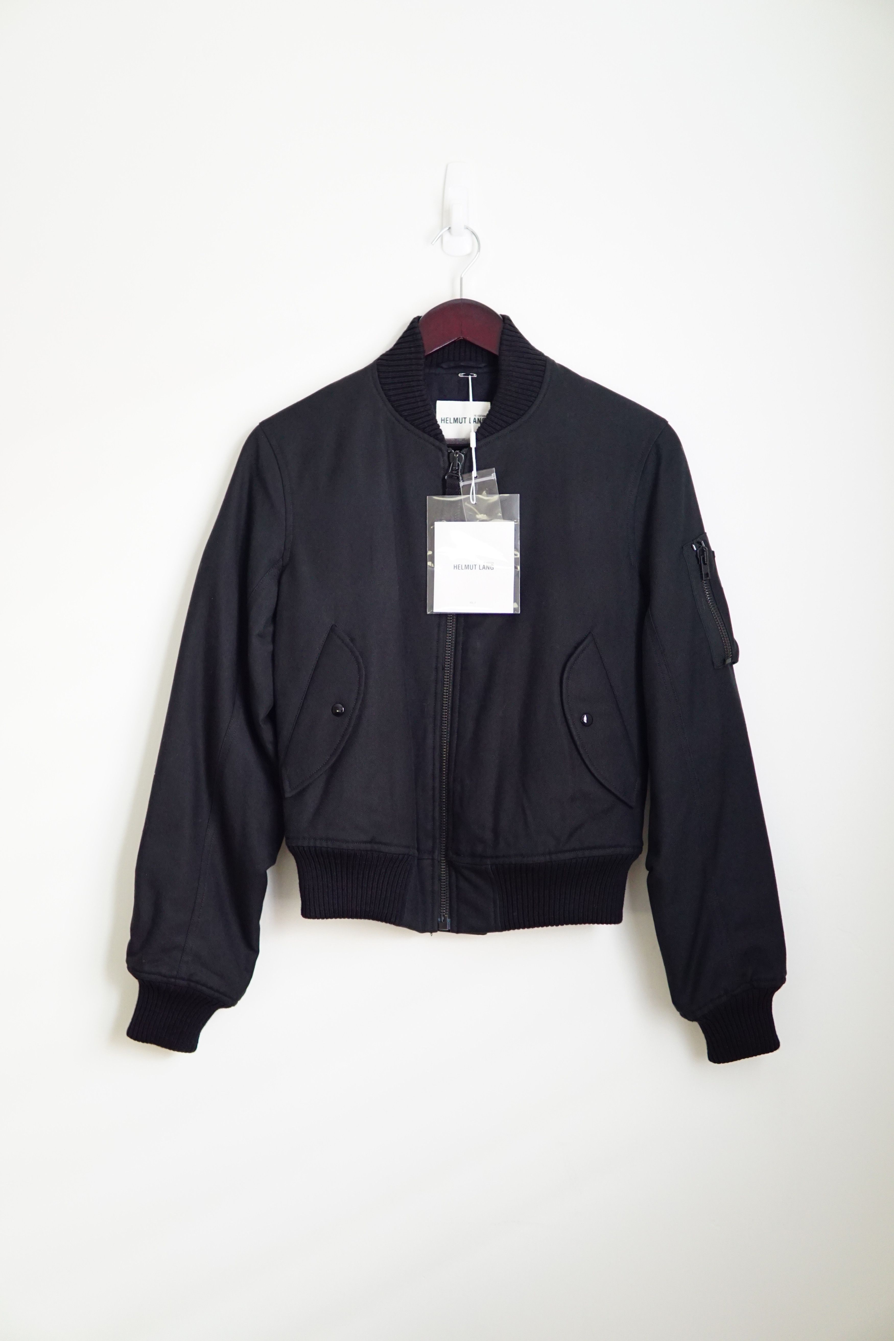 Helmut Lang Helmut Lang Re-Edition Bondage High-Collar Bomber