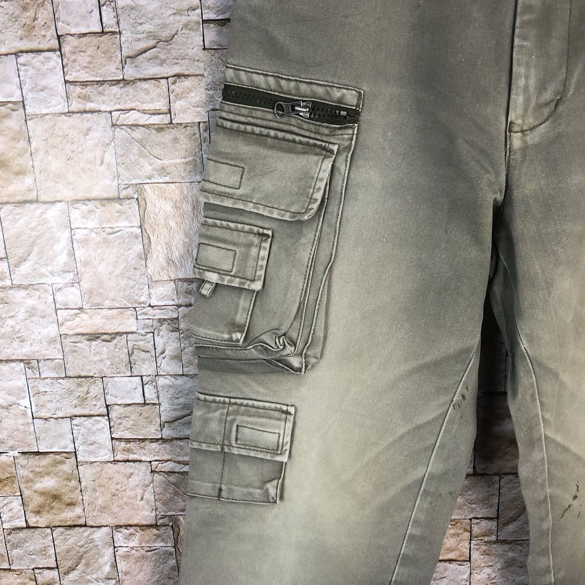 Japanese Brand Long John faded utility Cargo Multipocket Pants #A82 Size US 29 - 10 Thumbnail