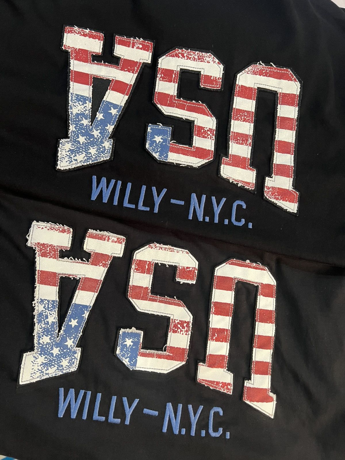 Willy Chavarria Willy chavarria SS BUFFALO WILLY USA APPLIQUE L
