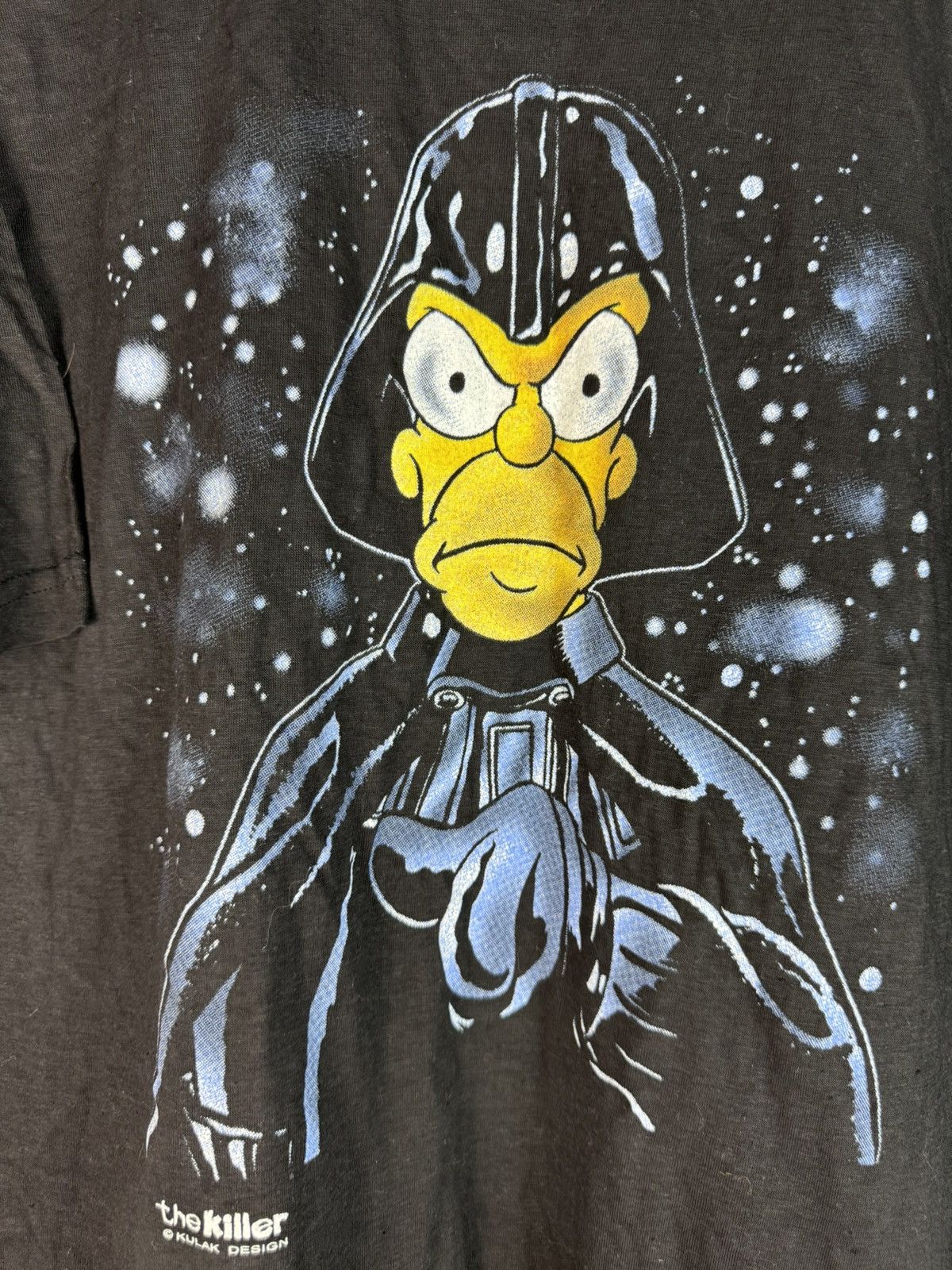 The Simpsons × Vintage 90s Vintage Tha Simpsons Dark Vader Archival Cartoon Tees Size US XXL / EU 58 / 5 - 3 Thumbnail