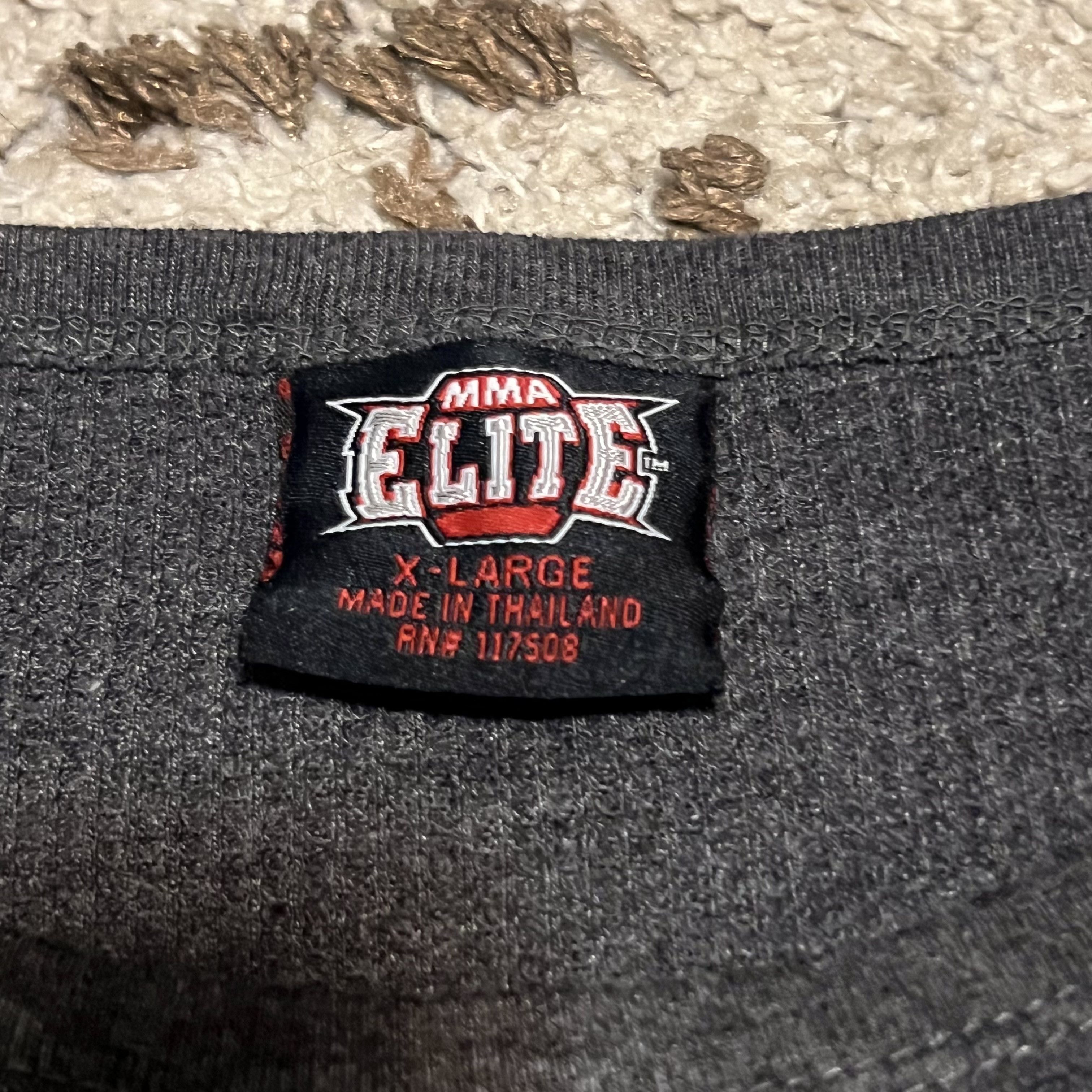 Affliction × Raw State × Tapout MMA Elite Salvation Cross Thermal Shirt Size XL Cyber Y2K Size US XL / EU 56 / 4 - 7 Thumbnail