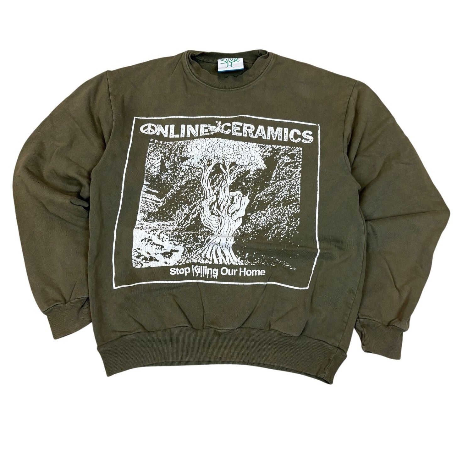 Online Ceramics Online Ceramics Stop Killing Our Home Sweatshirt Small Size US S / EU 44-46 / 1 - 1 Thumbnail