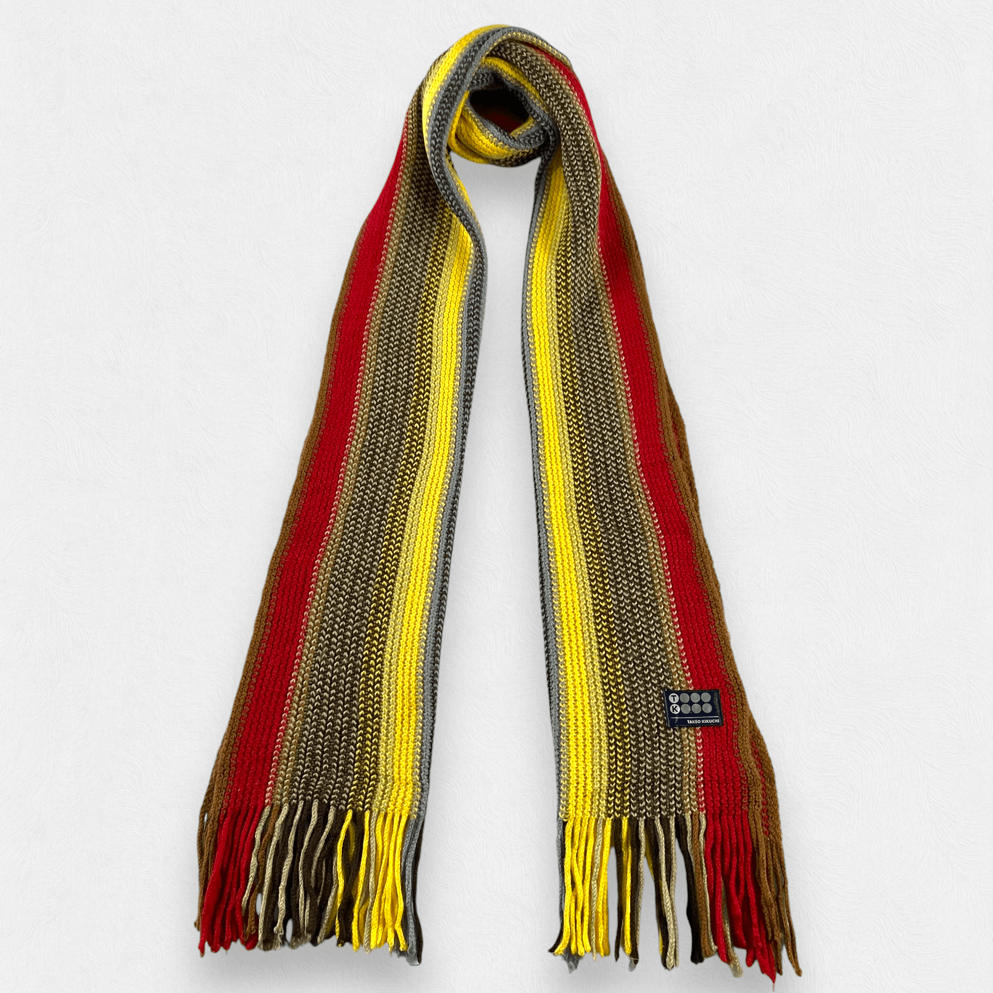 Japanese Brand Takeo Kikuchi Scarf Neck Wrap Knit Muffler Size ONE SIZE - 1 Thumbnail